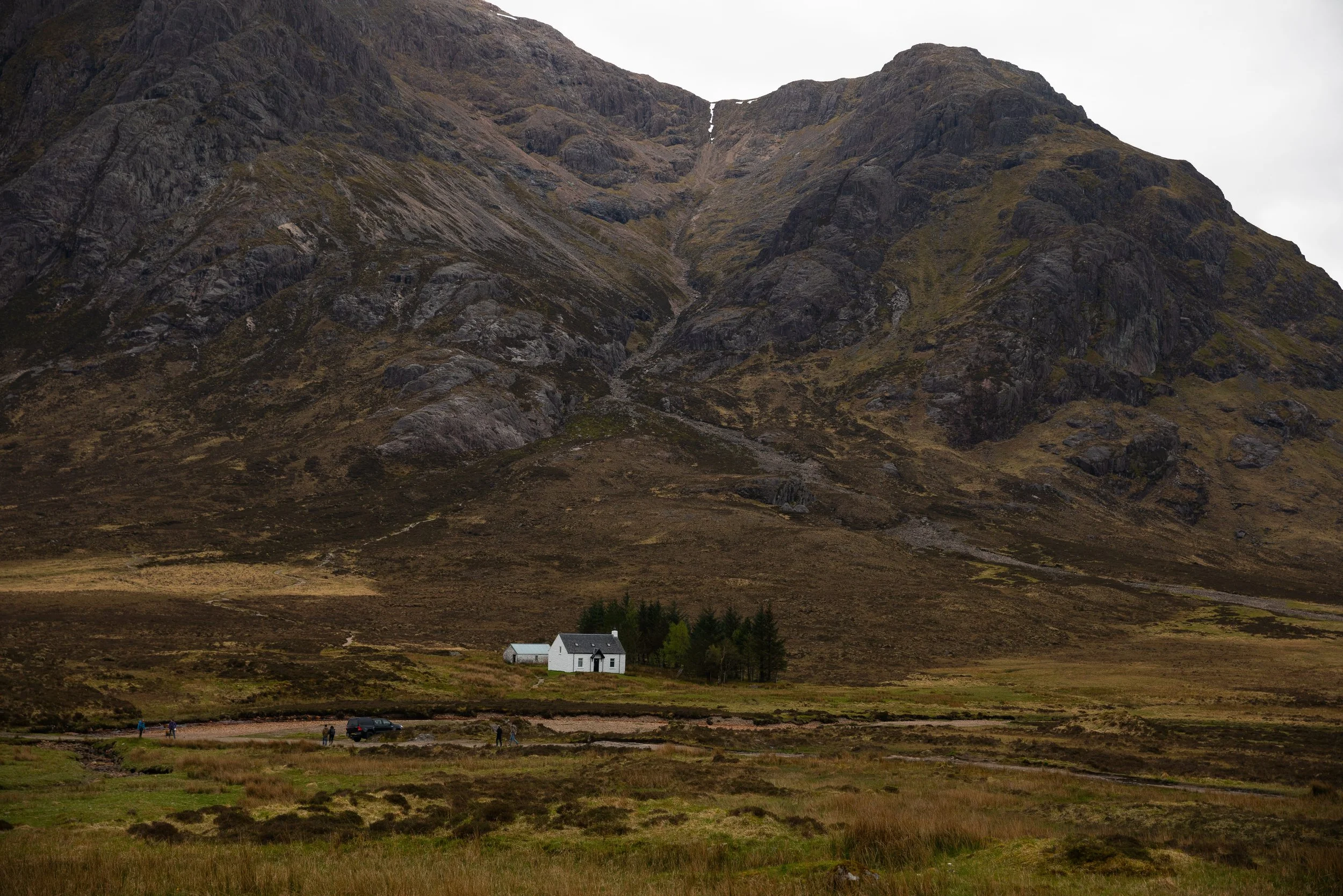 Wee White House in Scotland