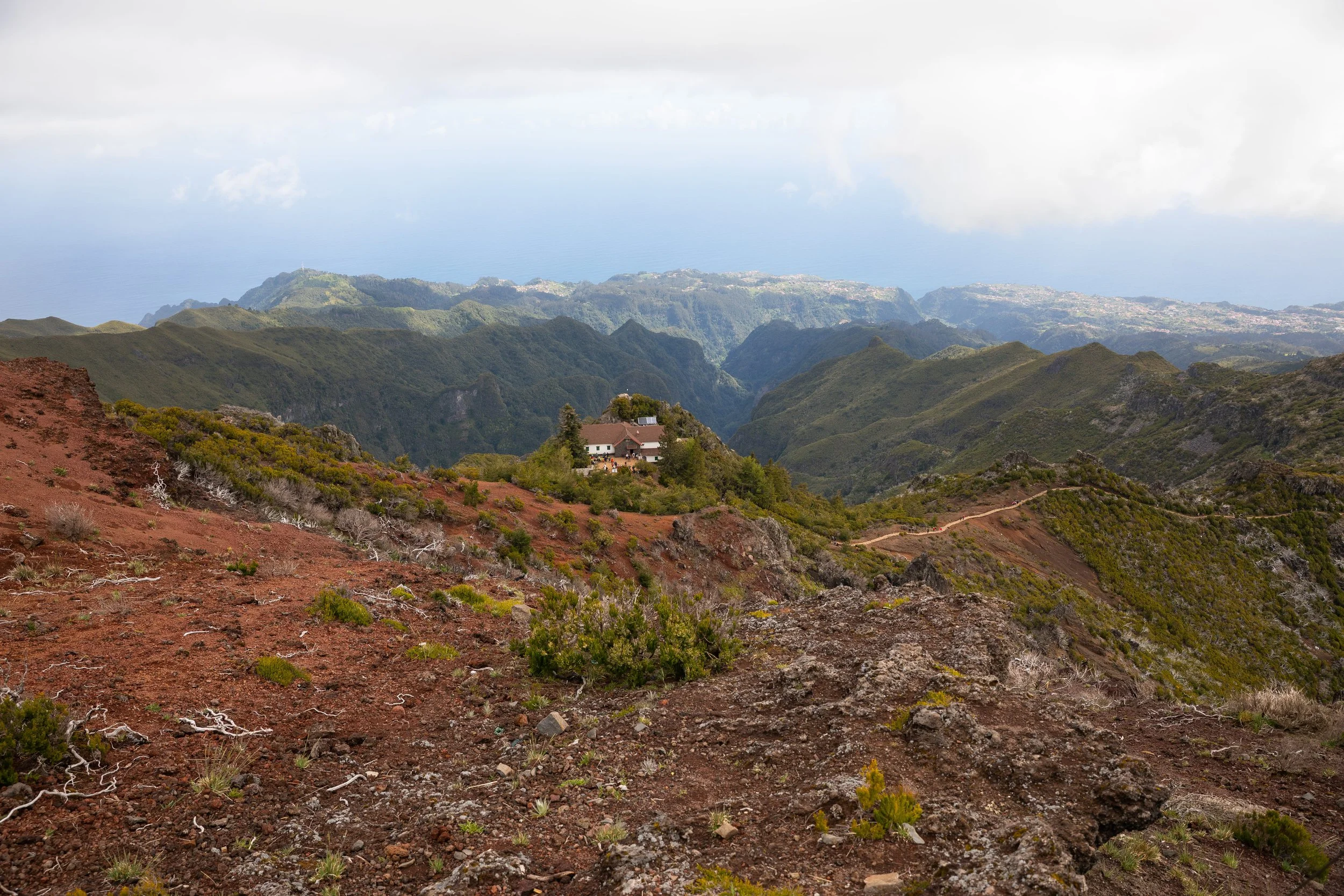views from pico ruivo