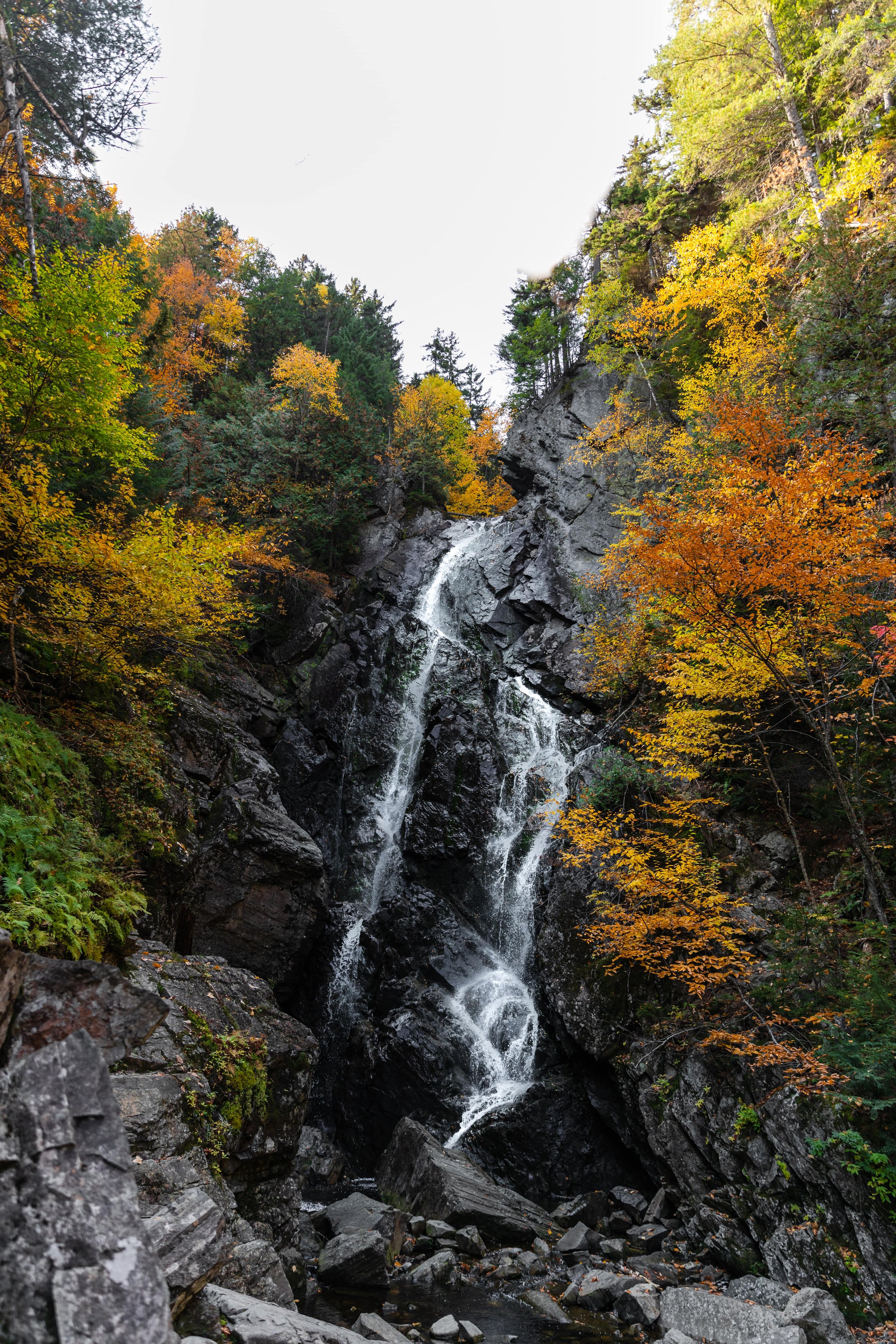 angel falls in rangeley maine