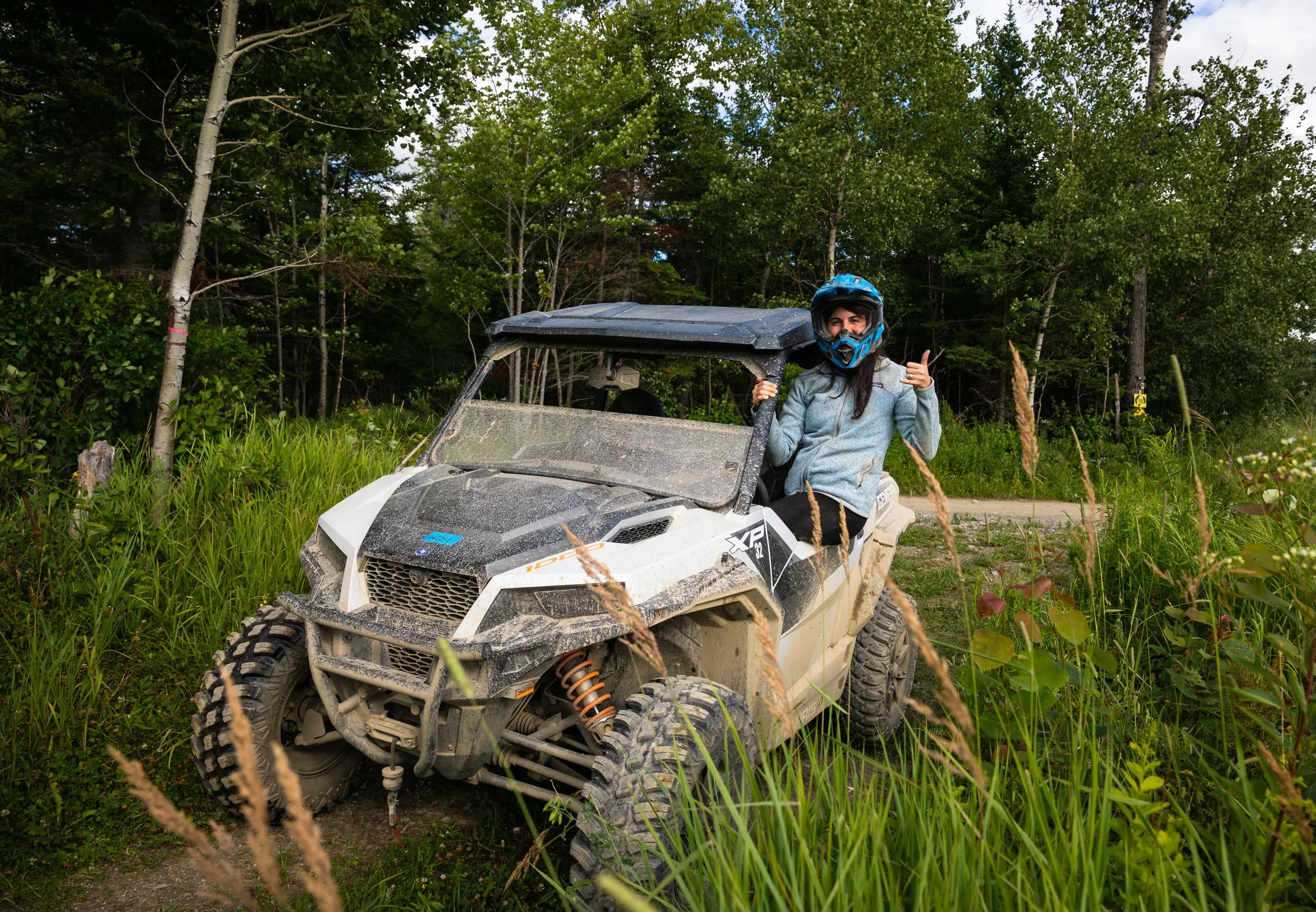 atving in jackman maine in summer