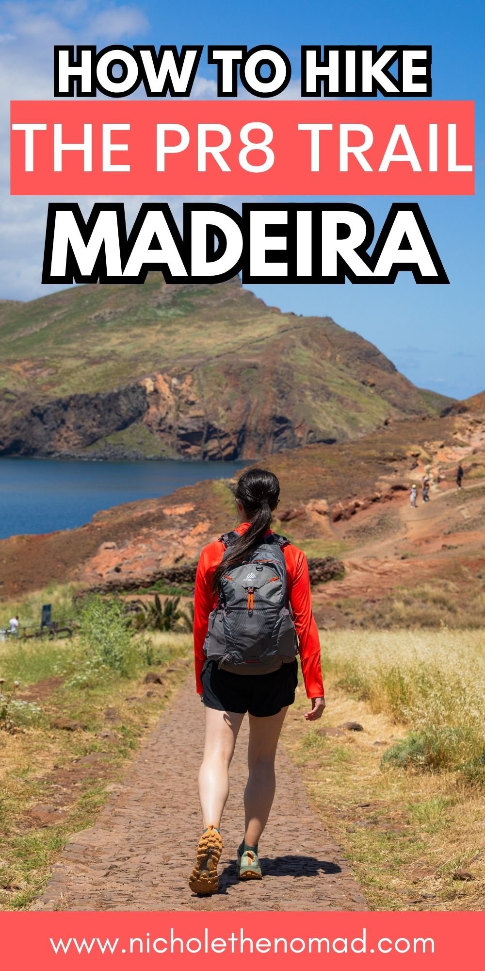 pinterest pin for Vereda da Ponta de São Lourenço PR8 hike