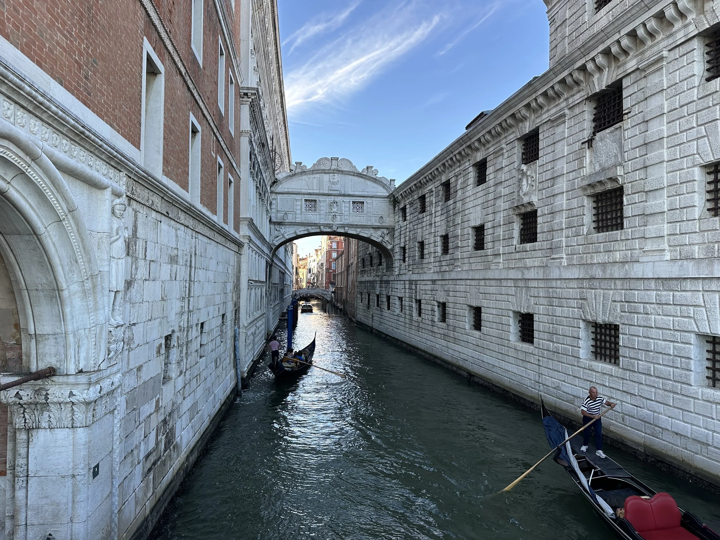 Bridge of Sighs in northern italy