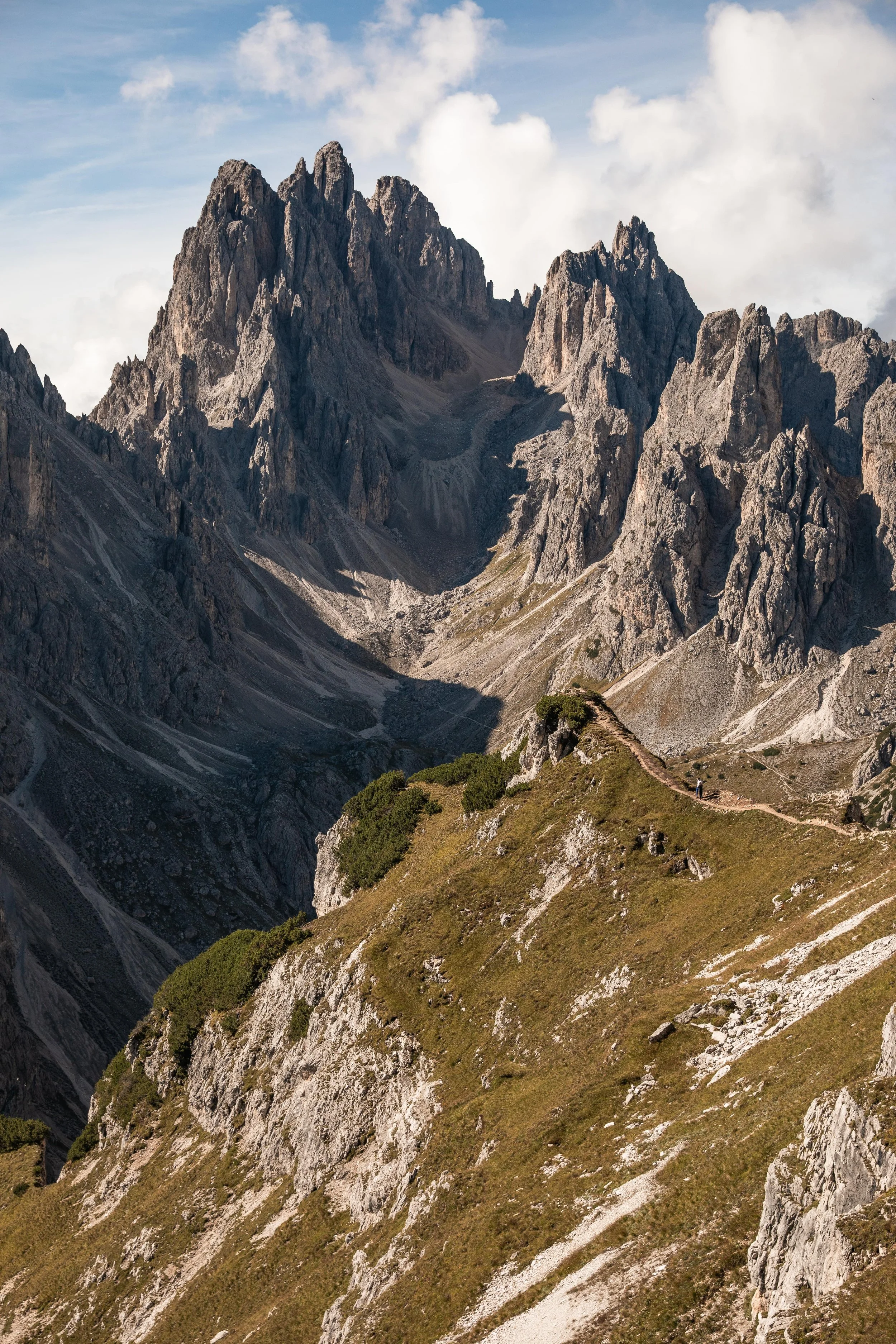 Cadini di Misurina in northern italy