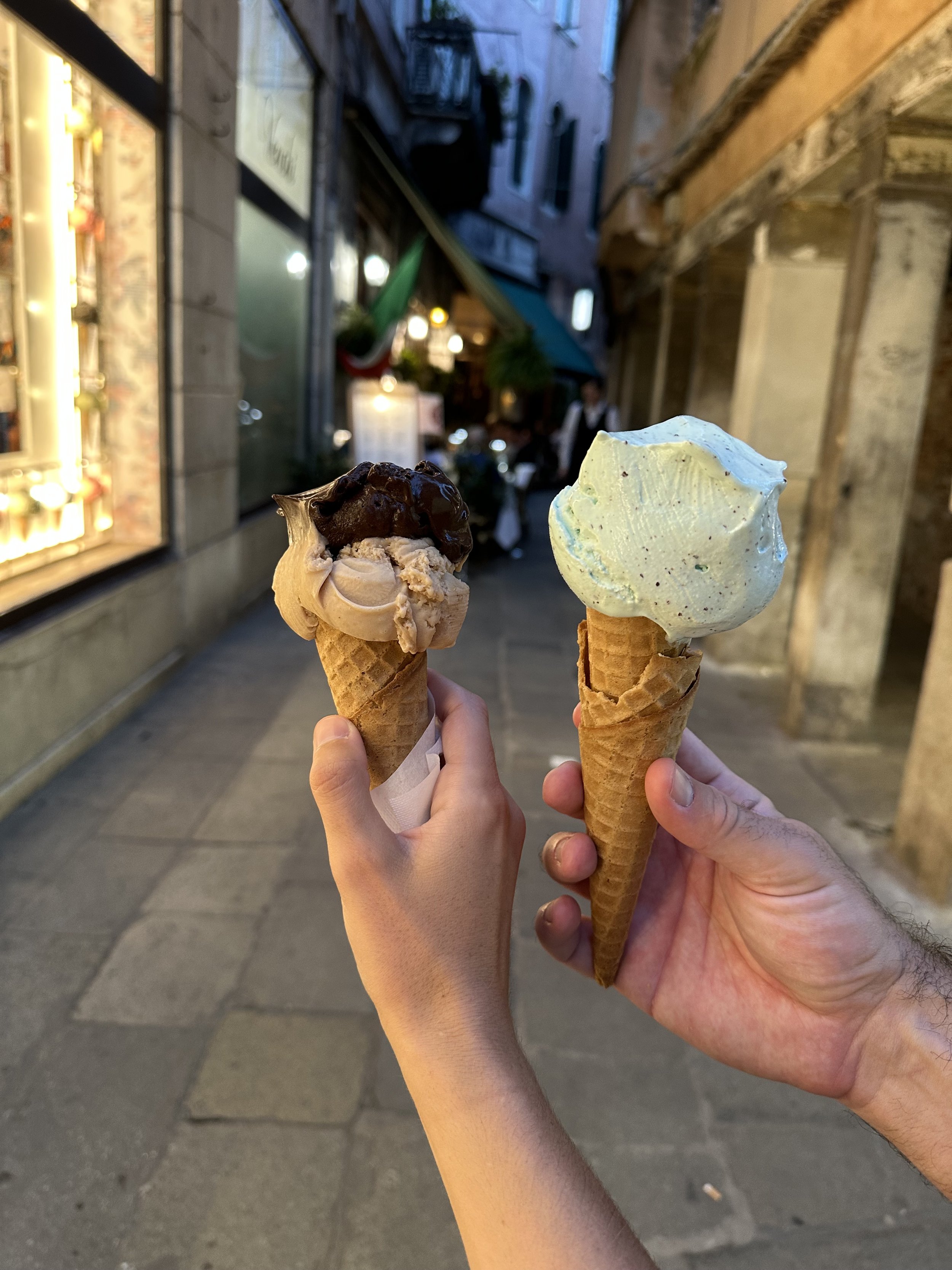 gelato in Venice