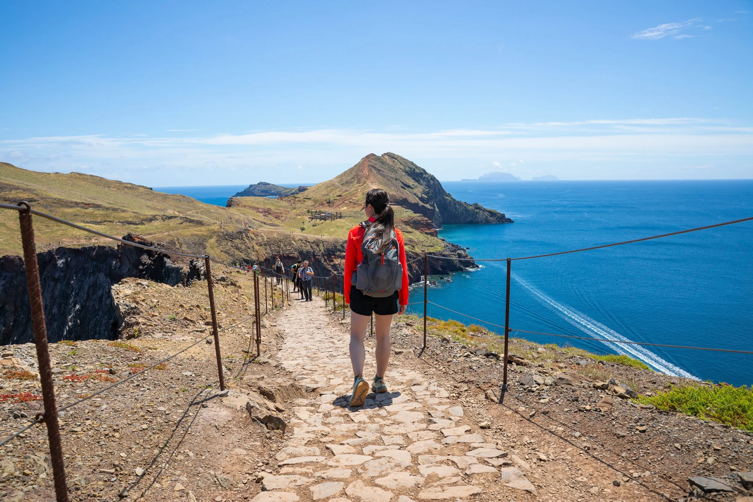 hiking the PR8 trail