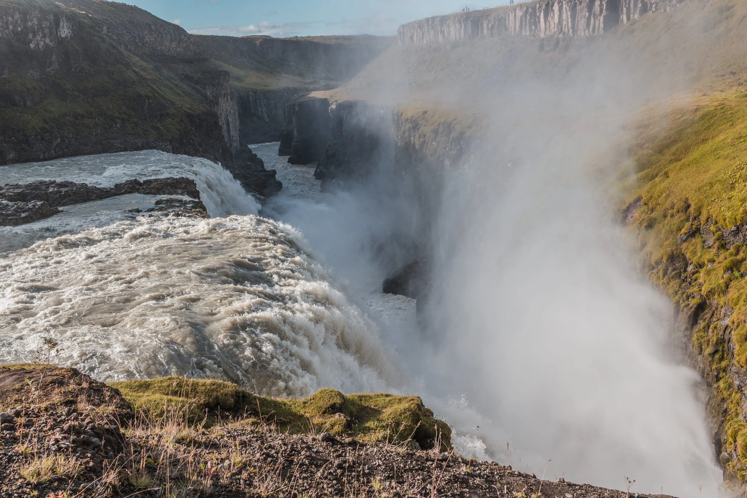 gulfoss in iceland