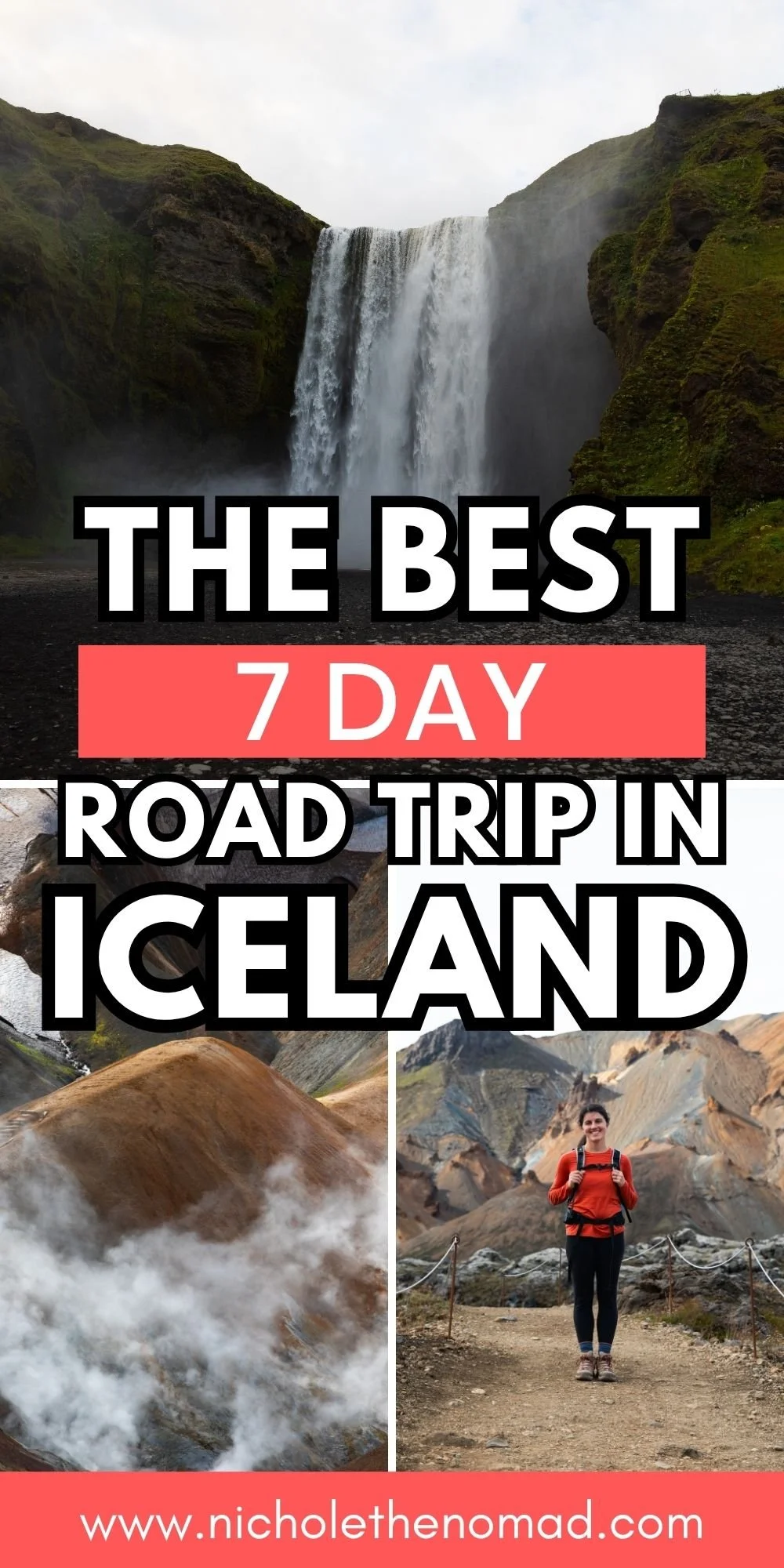 pinterst pin for the best 7-day iceland itinerary