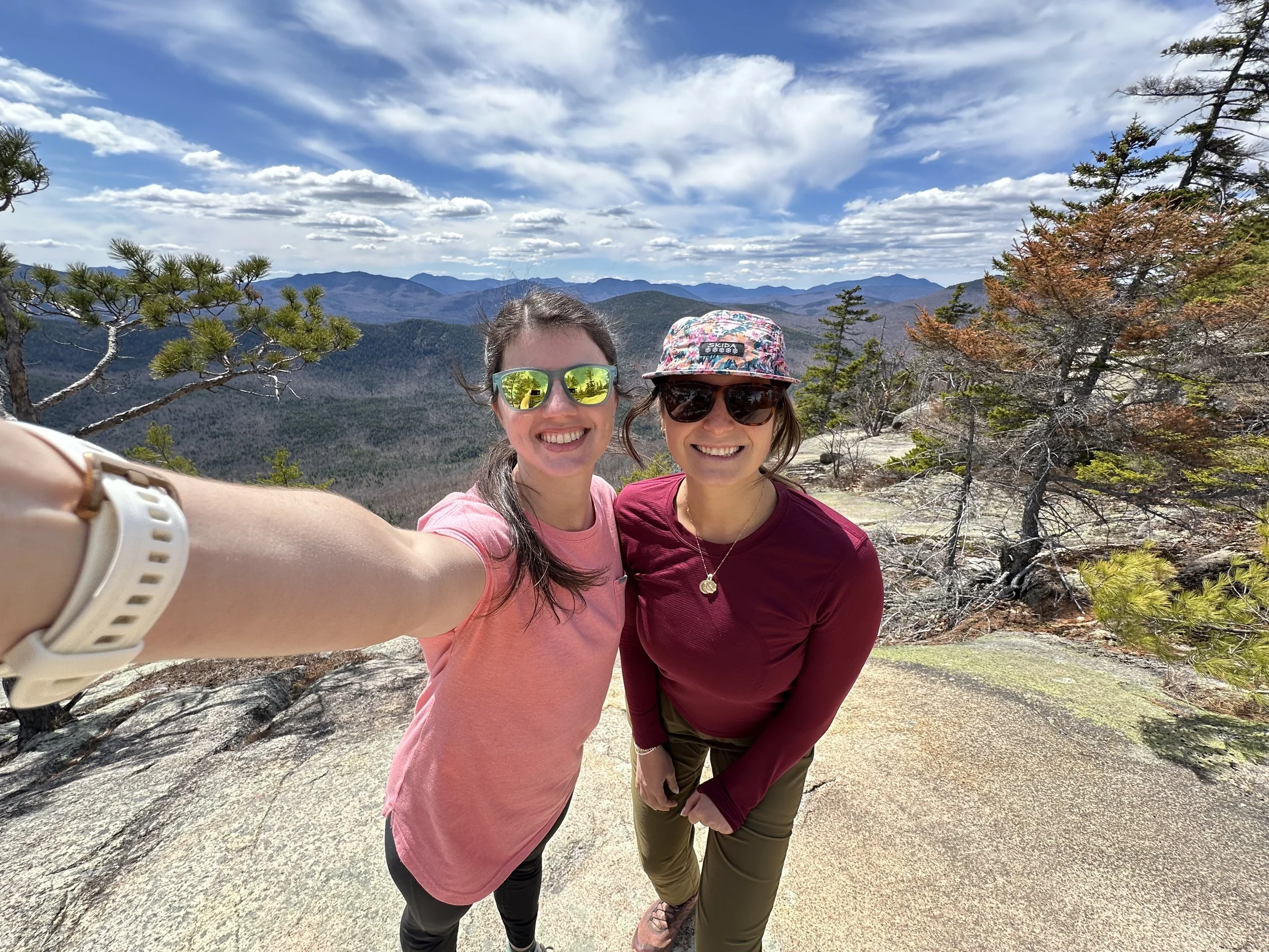 selfie on iron mountain ledges