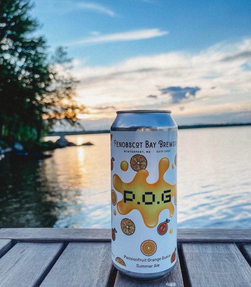 You asked. We answered. 

P.O.G is now available in cans! Stop by our tasting room and grab a 4-pack to go, just in time for your July 4th festivities.

Yeah, it&rsquo;s slammin&rsquo; tasty. 🤤 

Cheers! 🍻

#CraftedOnThePenobscot