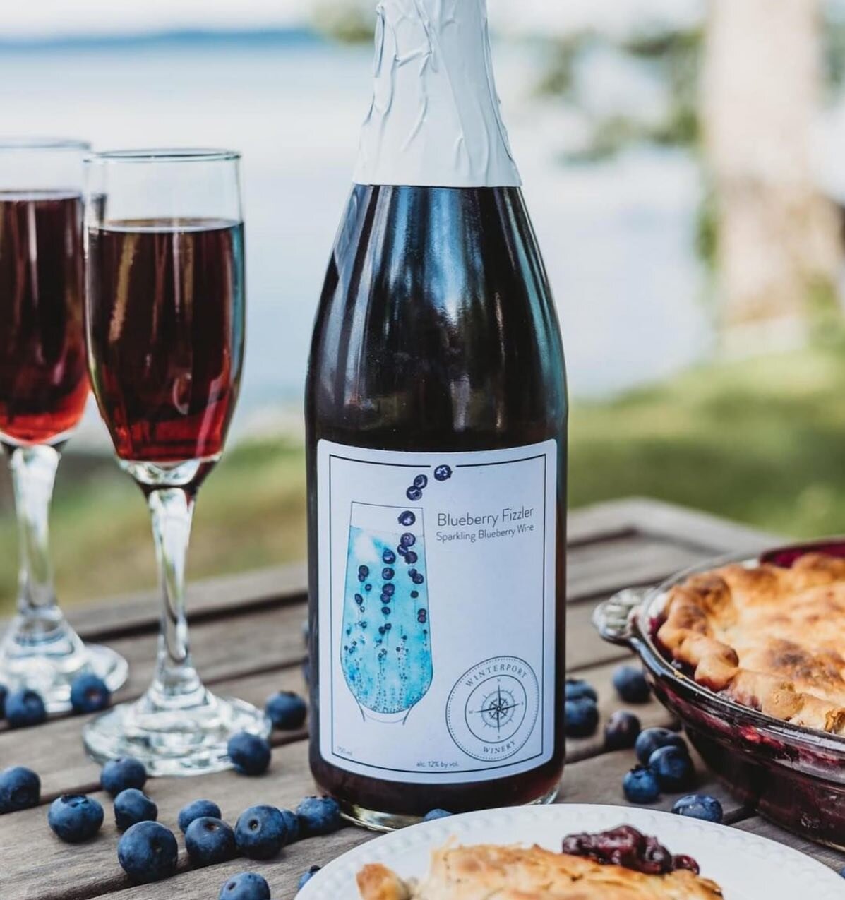 New Wine Alert 🚨 
Introducing our new sparkling wine, Blueberry Fizzler 🫐
A hint of blueberry and a sparkle of wine, perfect for summertime ✨