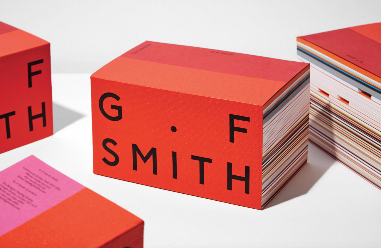 G.F SMITH BRAND IDENTITY