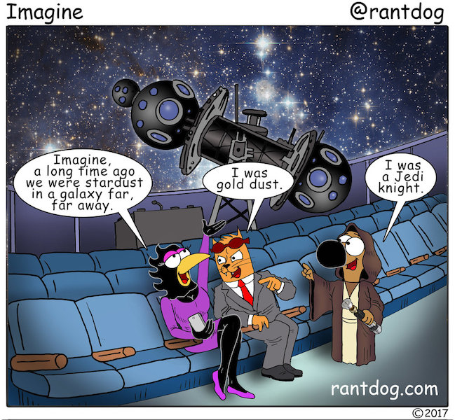 Copy of Rantdog Comic Stardust Jedi Universe Space