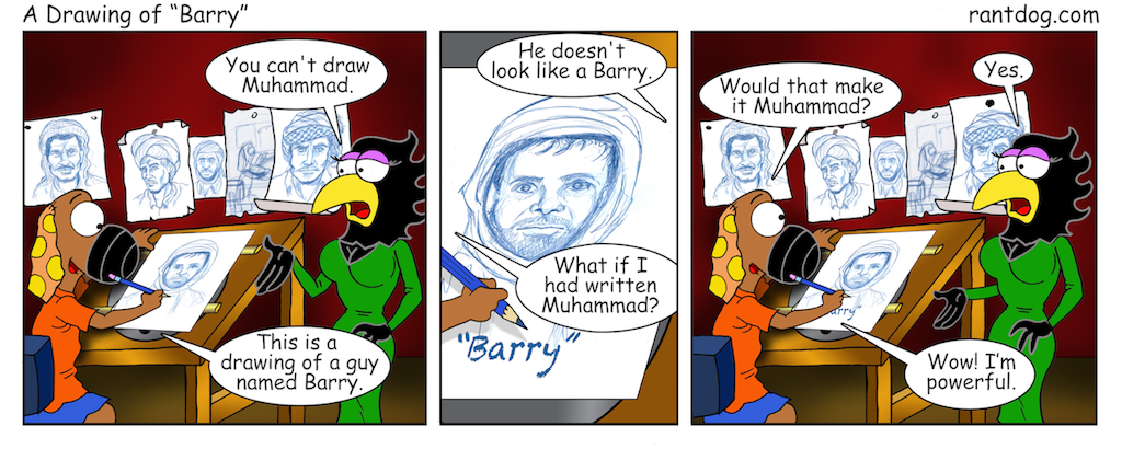 A Drawing of Barry