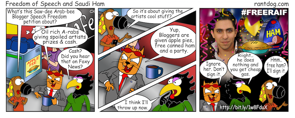 Freedom of Speech and Saudi Ham