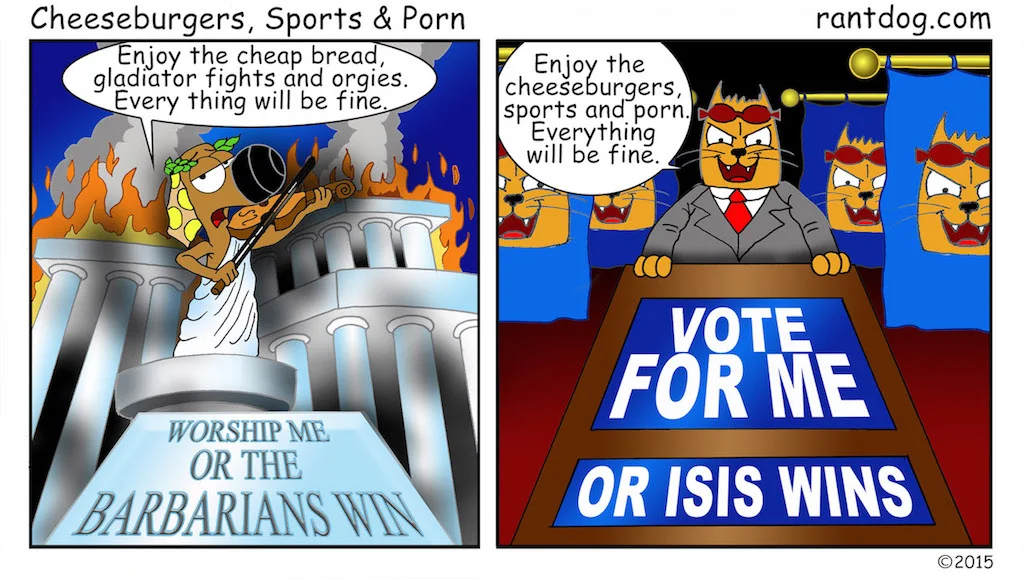 Cheeseburgers, Sports & Porn