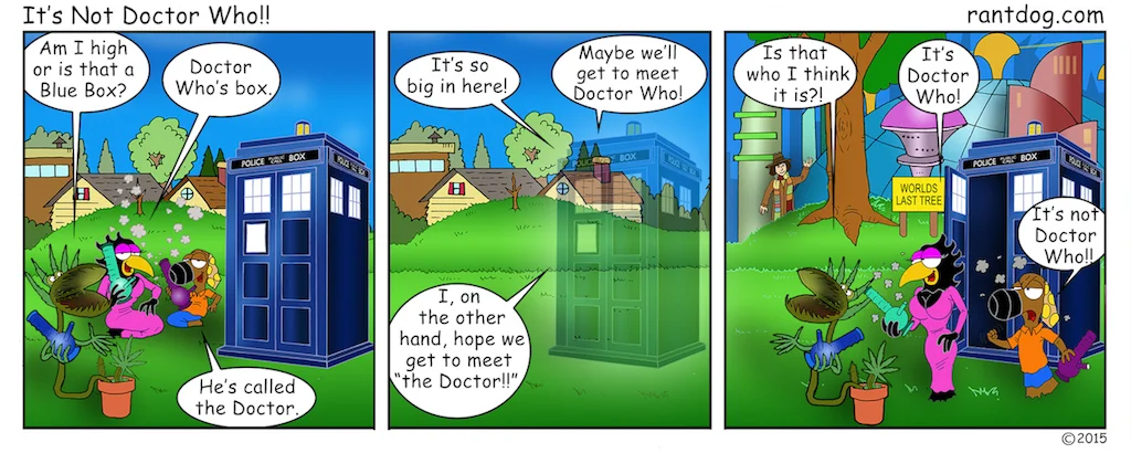 It's Not Doctor Who!!