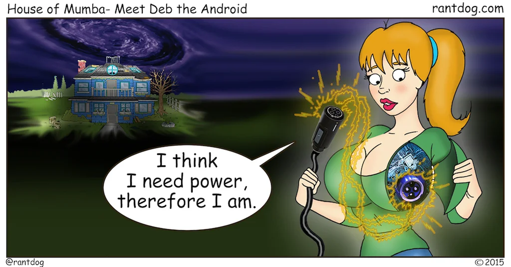 House of Mumba - Meet Deb the Android