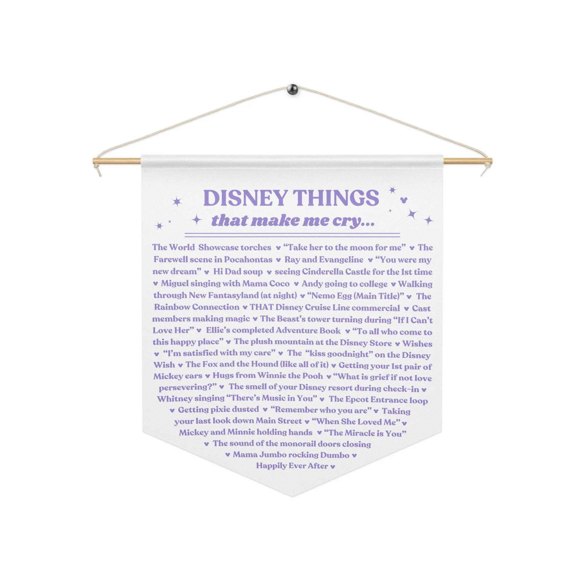 Crying @ Disney Banner