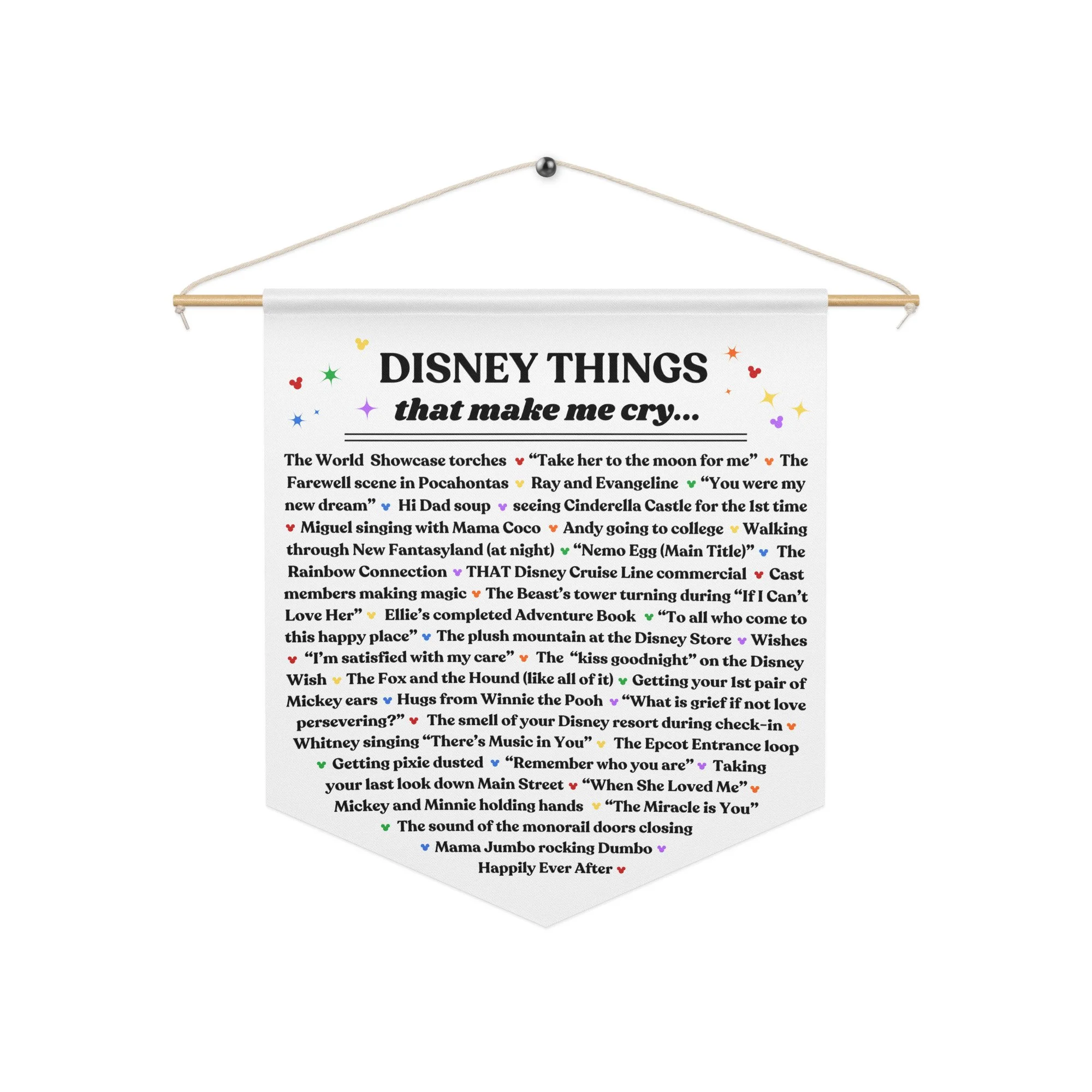 Crying @ Disney Banner (Pride Edition)
