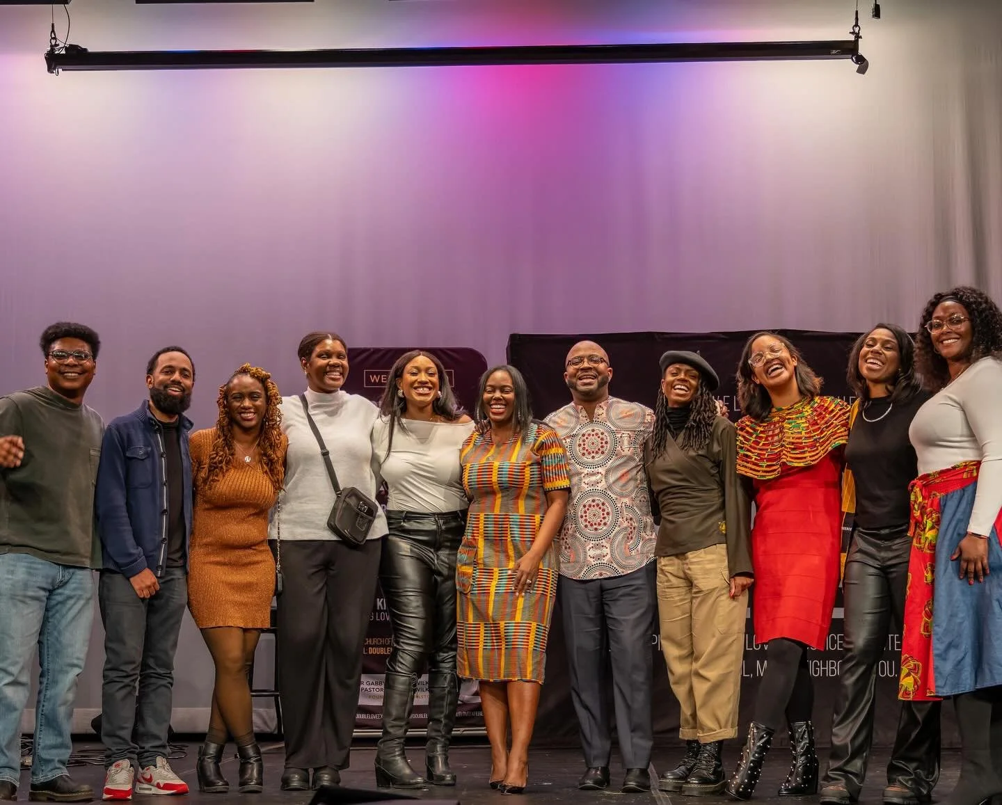 Thank you to our DLE volunteers &amp; our #DLEKwanzaa preachers for making our 2025 @DoubleLoveExperience Kwanzaa service an impactful night of worship, word, &amp; witness!