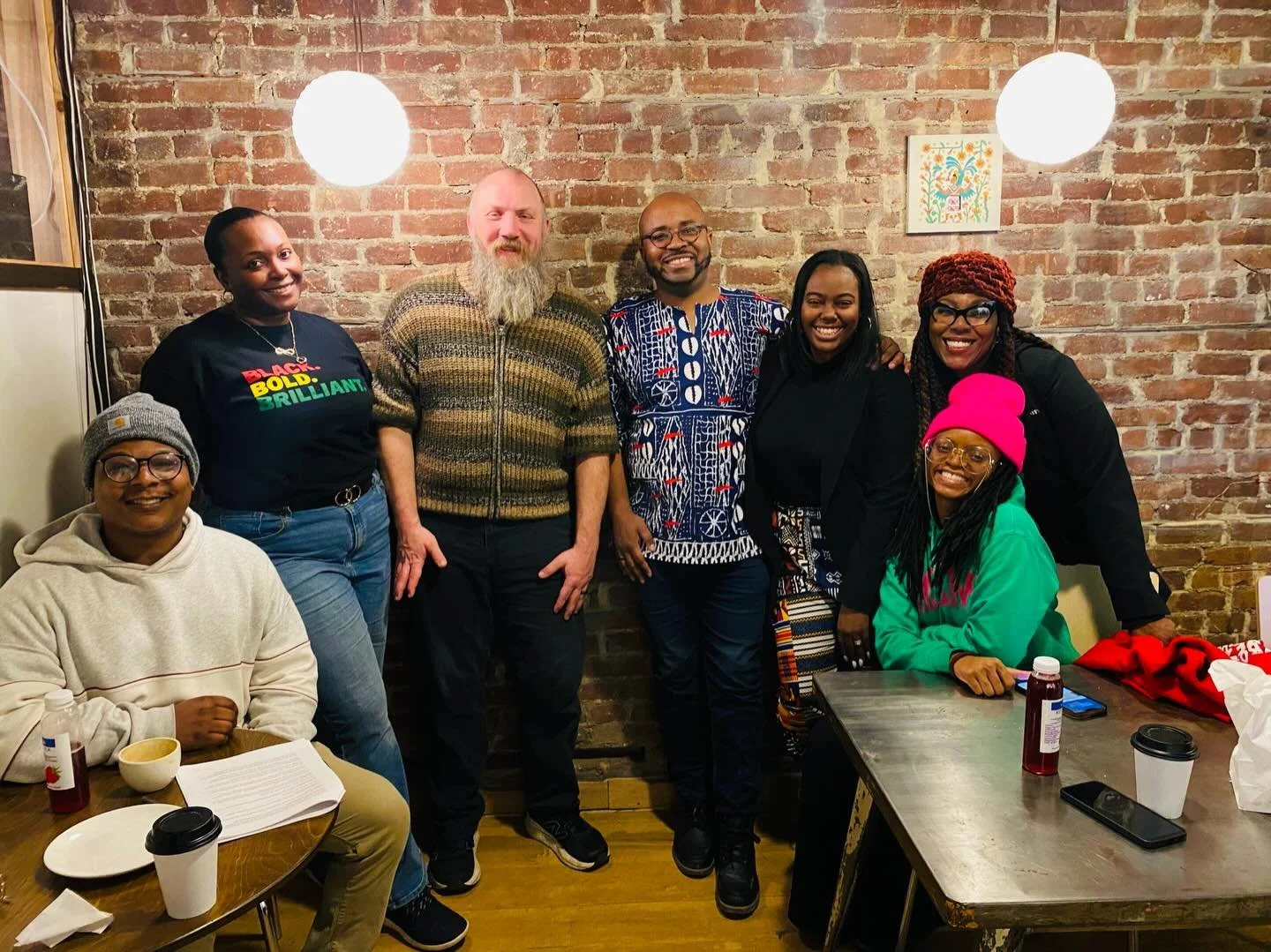 The past two weeks of The DLE Baldwin &amp; Bell Cafe have been phenomenal. Our pastors are moving us through texts from James Baldwin &amp; bell hooks, alongside the word! Sundays at 12 in February. 

Two more weeks remain. Don&rsquo;t miss out!
The