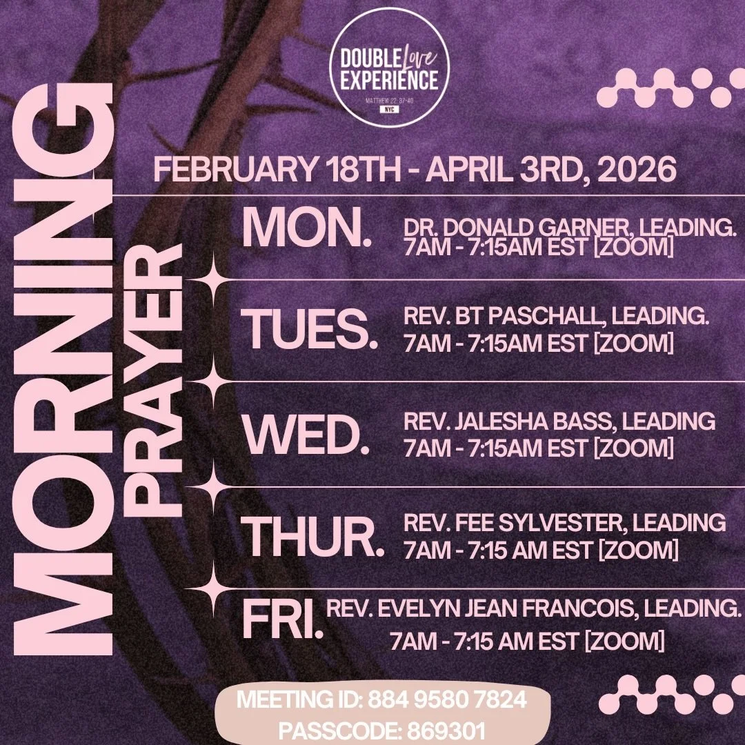 The 2026 Lenten Season begins tomorrow Wednesday, Feb 18th! Observe this time of prayer and fasting with us starting with 7am prayer with Rev. Jalesha Bass! 

Along with consistent prayer, we&rsquo;ll be abstaining from select foods and beverages. Fa