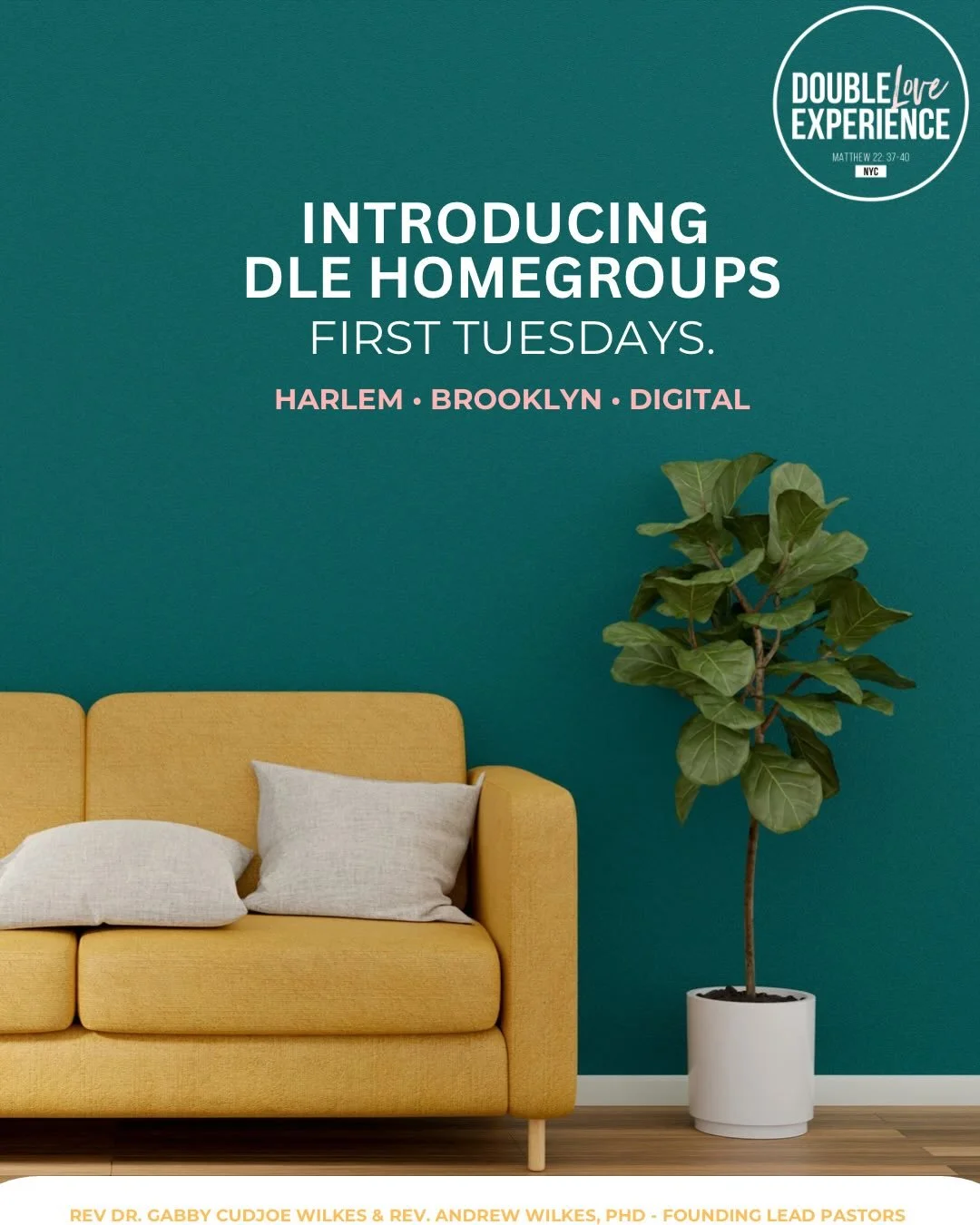 DLE!!! This year is all about TAKING CARE OF HOME! This year, we&rsquo;re introducing #DLEHomeGroups. It&rsquo;s #DLEBibleStudy near a place you call HOME! 

We&rsquo;re kicking off with HARLEM, BROOKLYN &amp; a DIGITAL version for our members in lov
