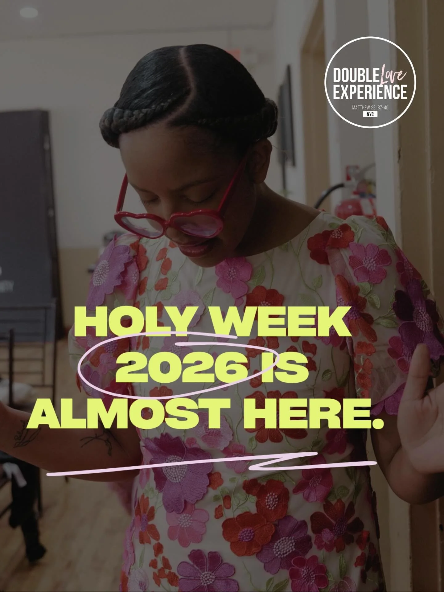At Double Love, we know the power of worshipping together. As #HolyWeek 2026 approaches, we want you to know that we saved a space for you! Come worship with us. 

🌴 Palm Sunday: Sunday, March 29th. Join us at Double Love as we distribute palms &amp