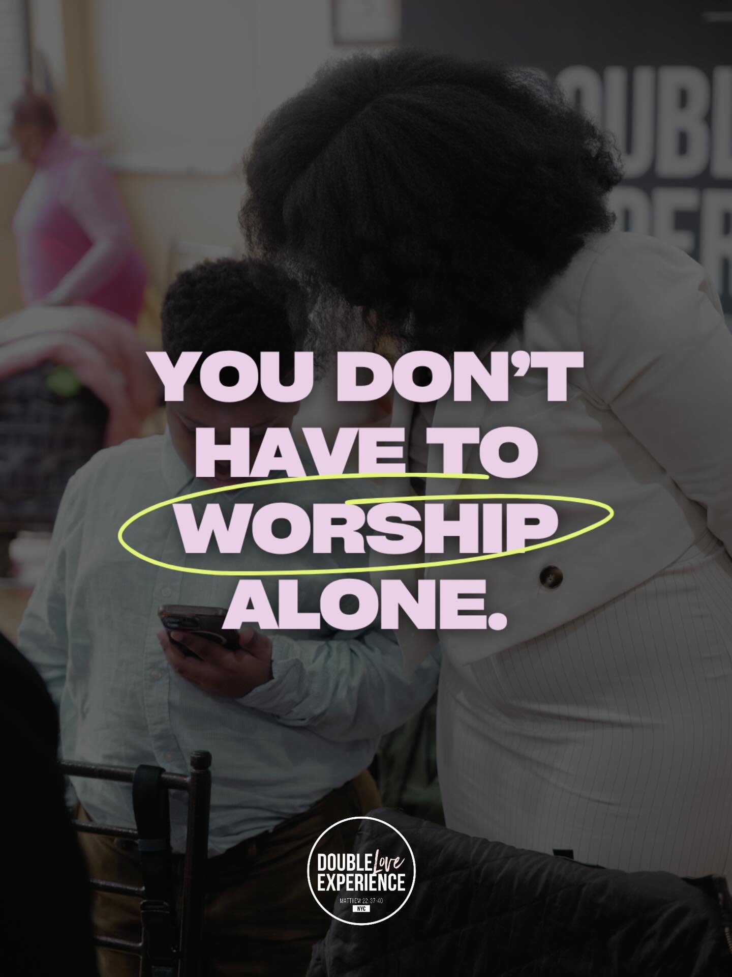 We saved a seat for you! 
#HolyWeek