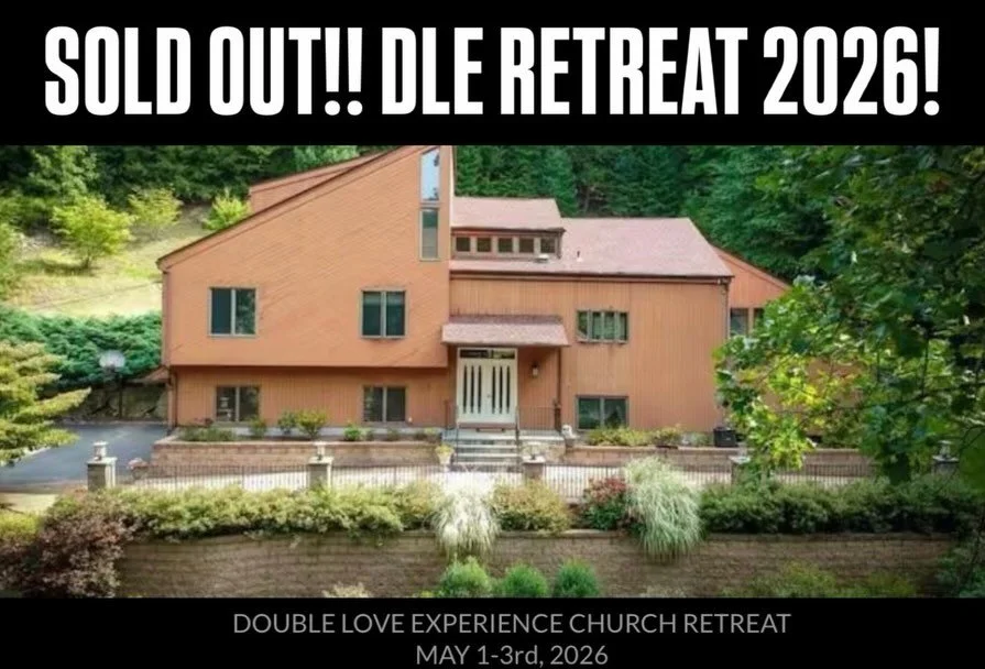 Double Love we are completely SOLD OUT for this weekend&rsquo;s #DLERetreat. A weekend of peace, restoration, &amp; rejuvenation awaits us. Come ready to be spiritually enriched, deeply inspired and to draw closer to one another. See you tonight! 

H