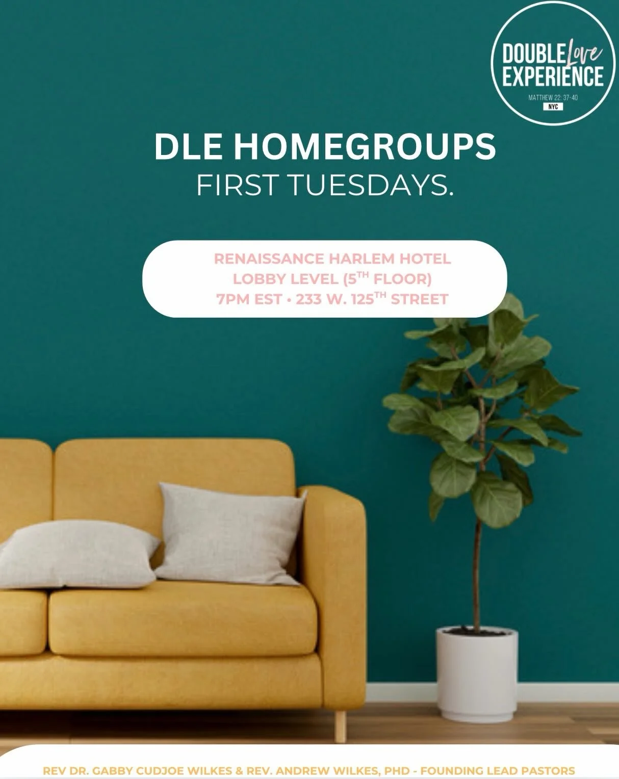 HARLEM &amp; BROOKLYN - see you tonight!

#FIRSTTUESDAYS &bull; 7PM
Renaissance Hotel: HARLEM
FULTON HALL: BROOKLYN