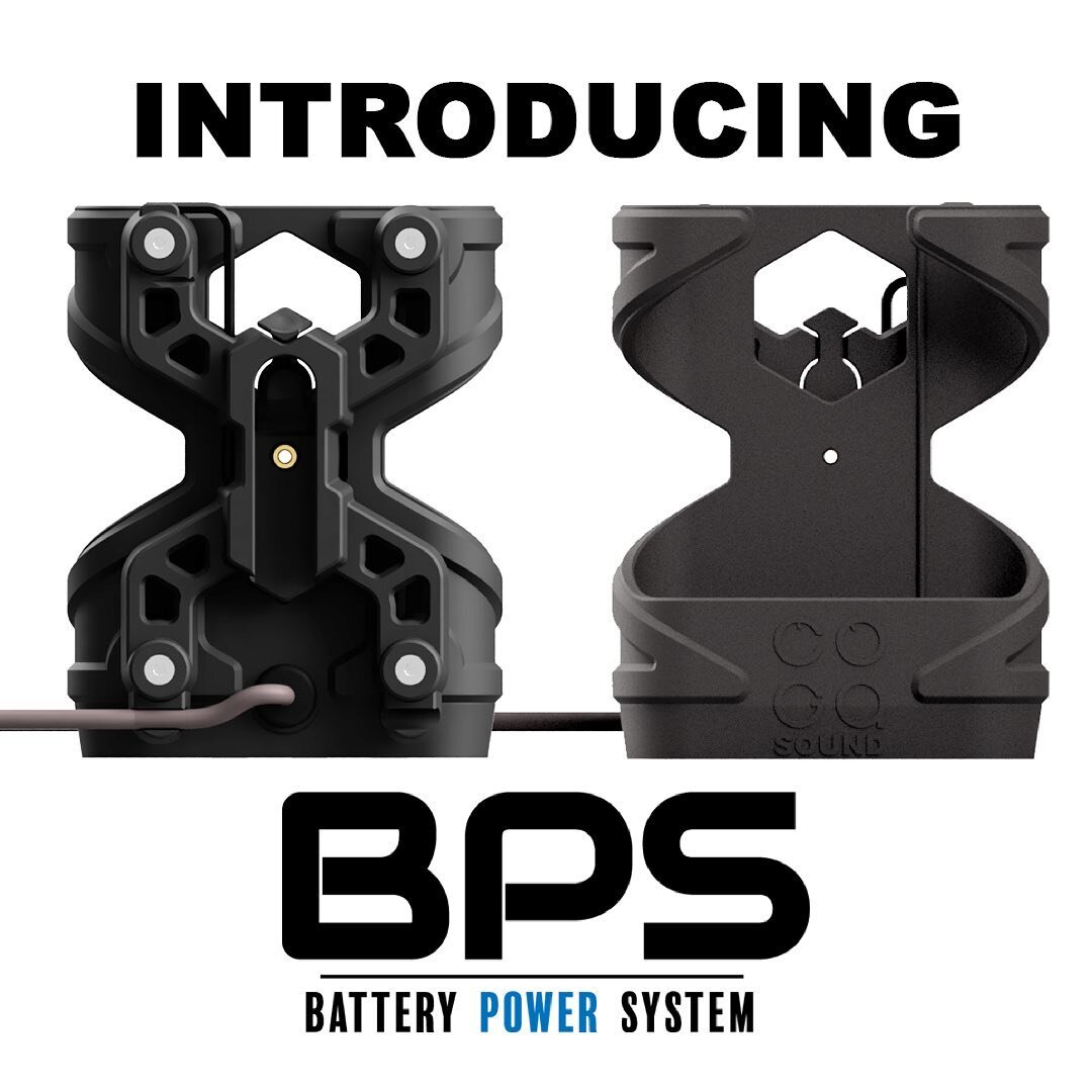 NEW PRODUCT!

The COGA Sound Battery Power System (BPS) is a revolutionary approach to sound bag power. Instead of splitting the power system between a battery and a traditional distribution system, the BPS combines everything into a compact unit wit