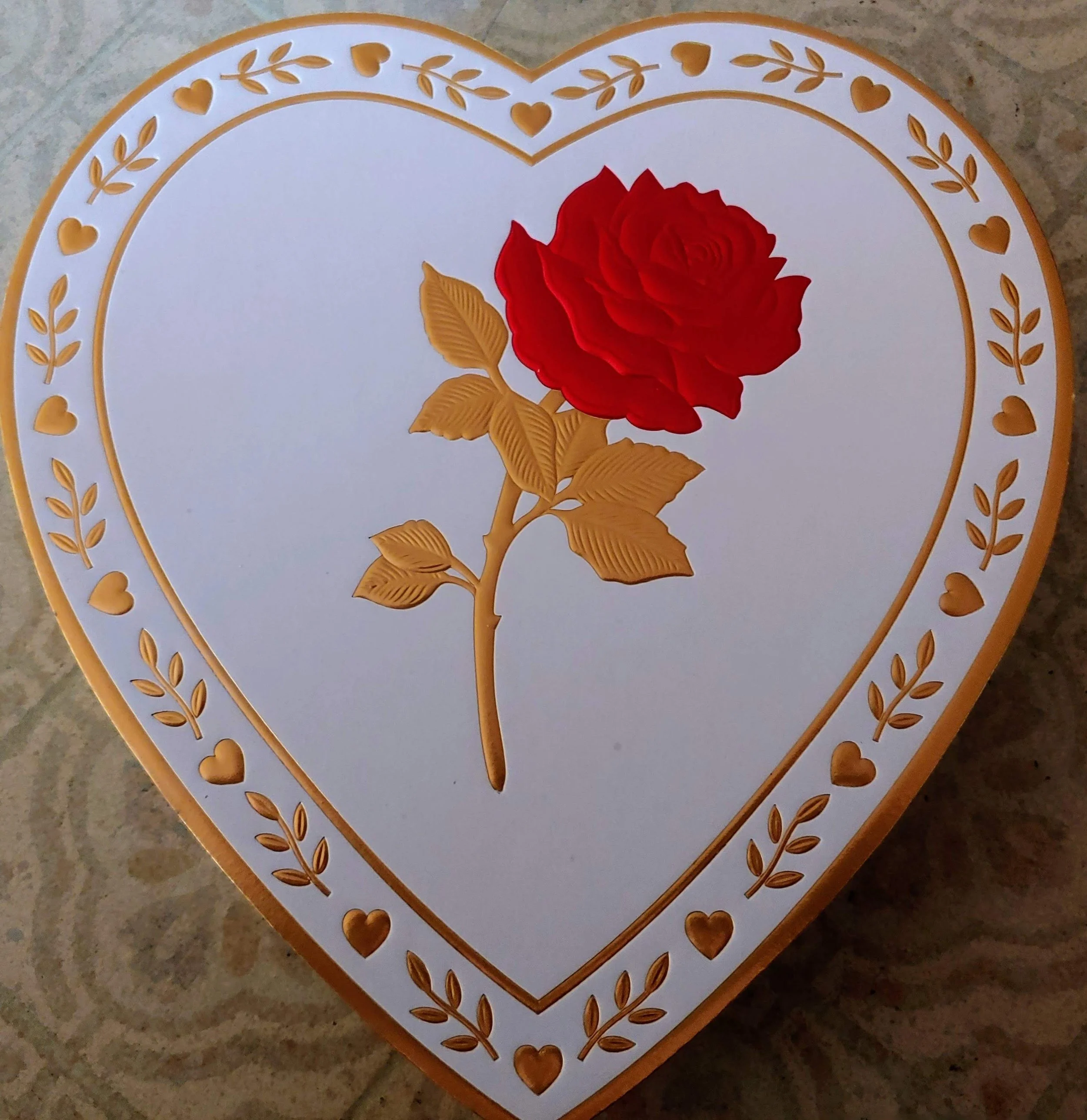 Red Rose Valentine Heart