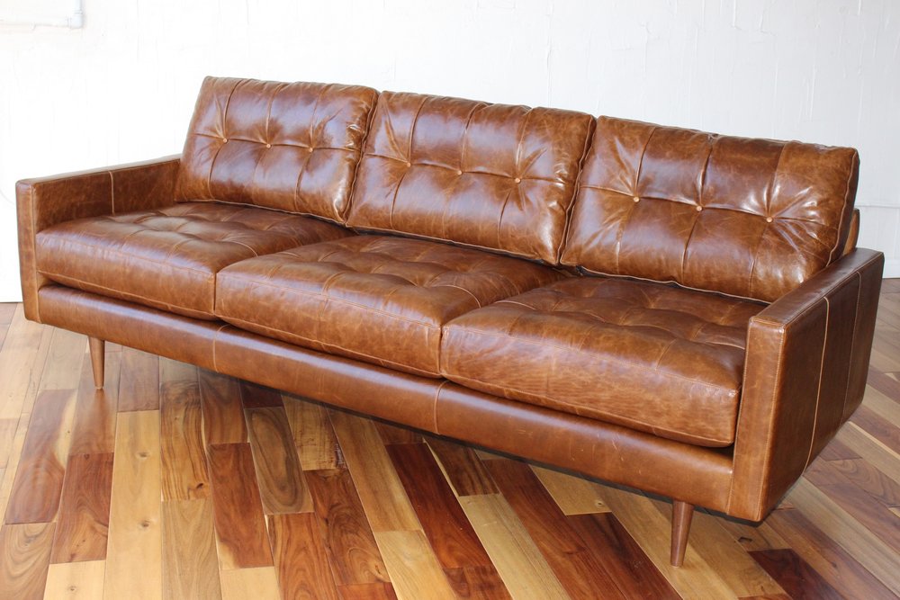 Petra Style Leather Furniture Envy, Petrie Leather Sofa