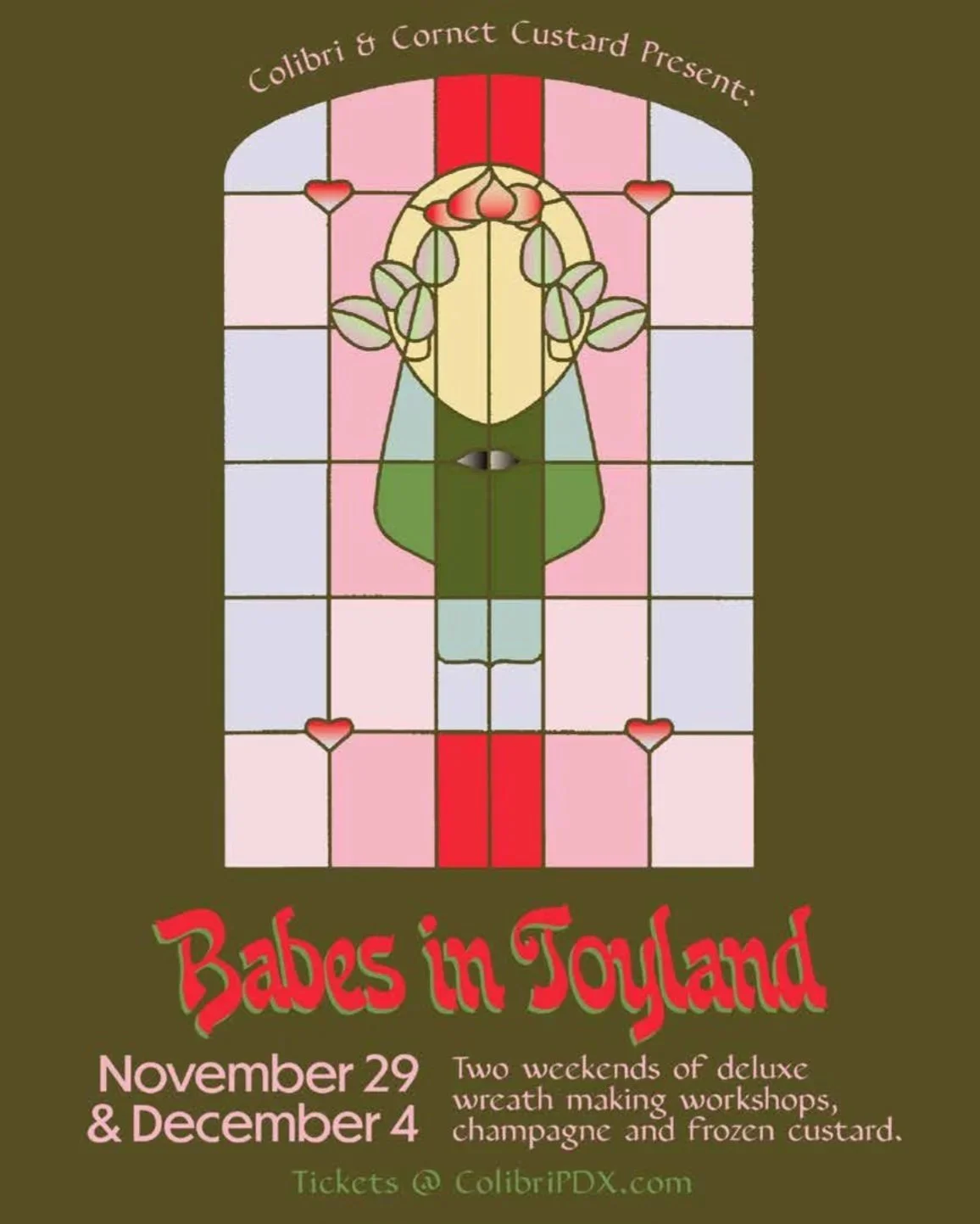 Cornet Custard & Colibri Present  - Babes in Toyland Holiday Atelier - 11/29, 2pm
