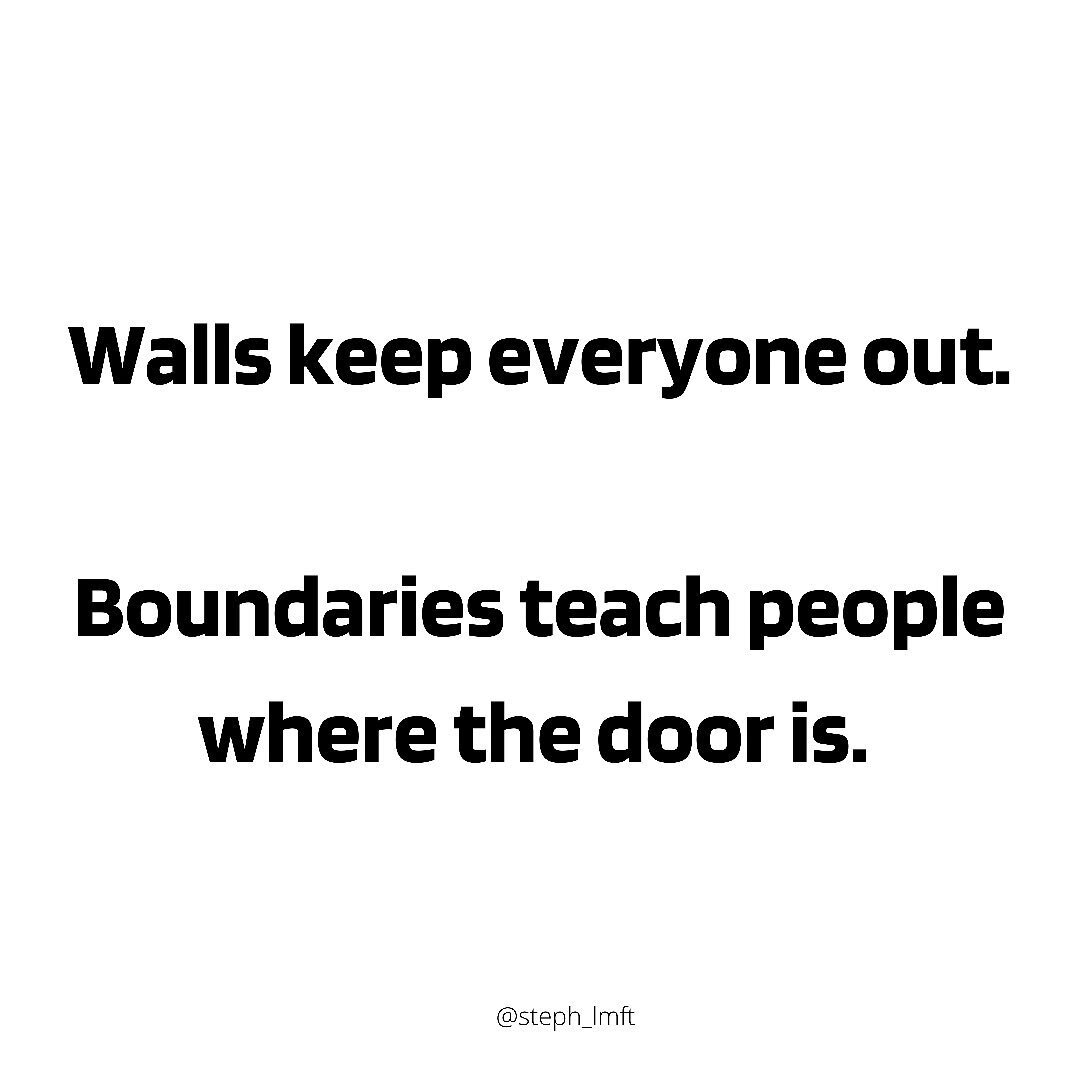 Boundaries can be one of the most difficult things to do, yet it is also one of the most necessary things to do in order to protect your peace. Whether this is in a relationship, with family or friends, or at work; Setting boundaries is essential to 