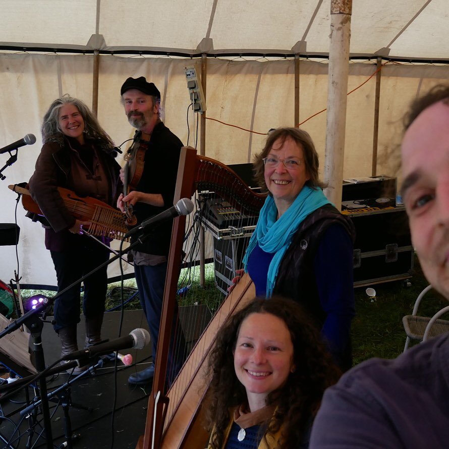 Whoop! A real life gig in front of a real life audience&hellip; in erm&hellip; boats. With this lovely lot. @bethanyporterplease , Wendy Stewart, Gavin Marwick and Ruth Morris. @catstrand @gallowayactivitycentre