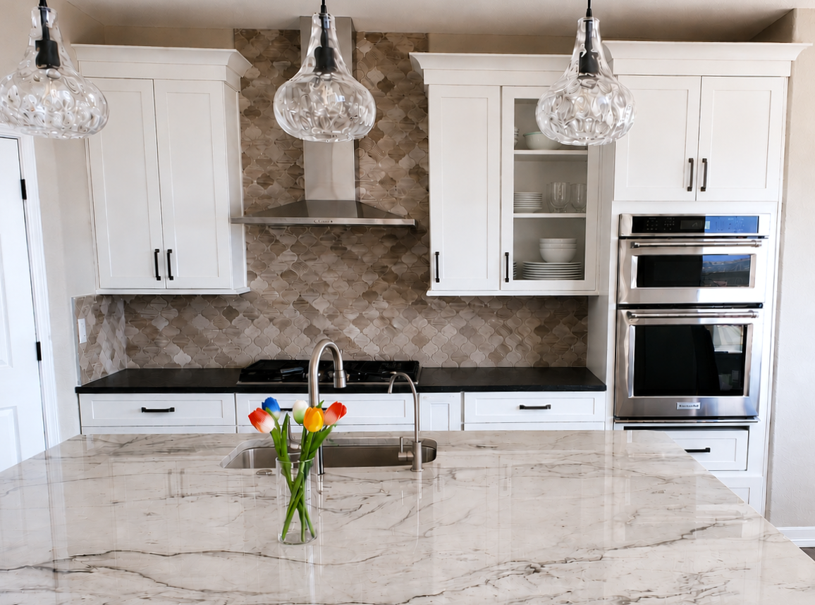 Kitchen With Tulips.png