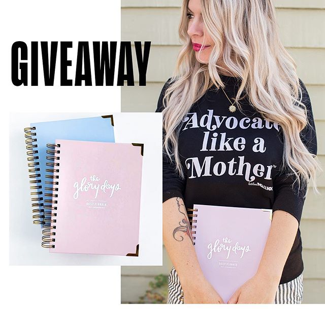 G I V E A W A Y!!!!!!
We love The Glory Days Co! They were one of the sponsors for the Advocate Like a Mother podcast 🙌🏽 The Glory Days Daily Planner is designed for parents who are caring for #differentlyabled little ones ❤️ We thought it would be