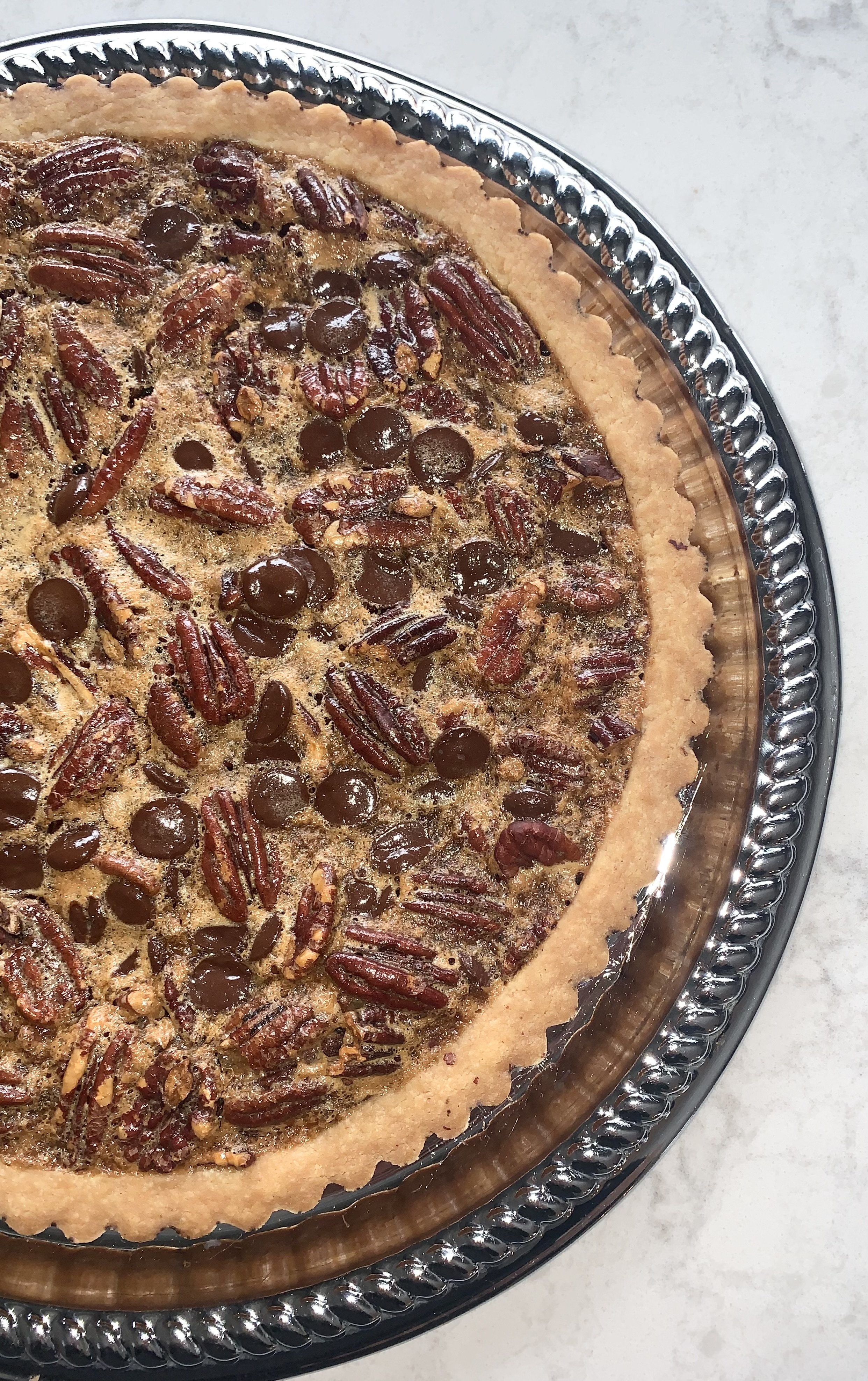 Pecan Chocolate Tart