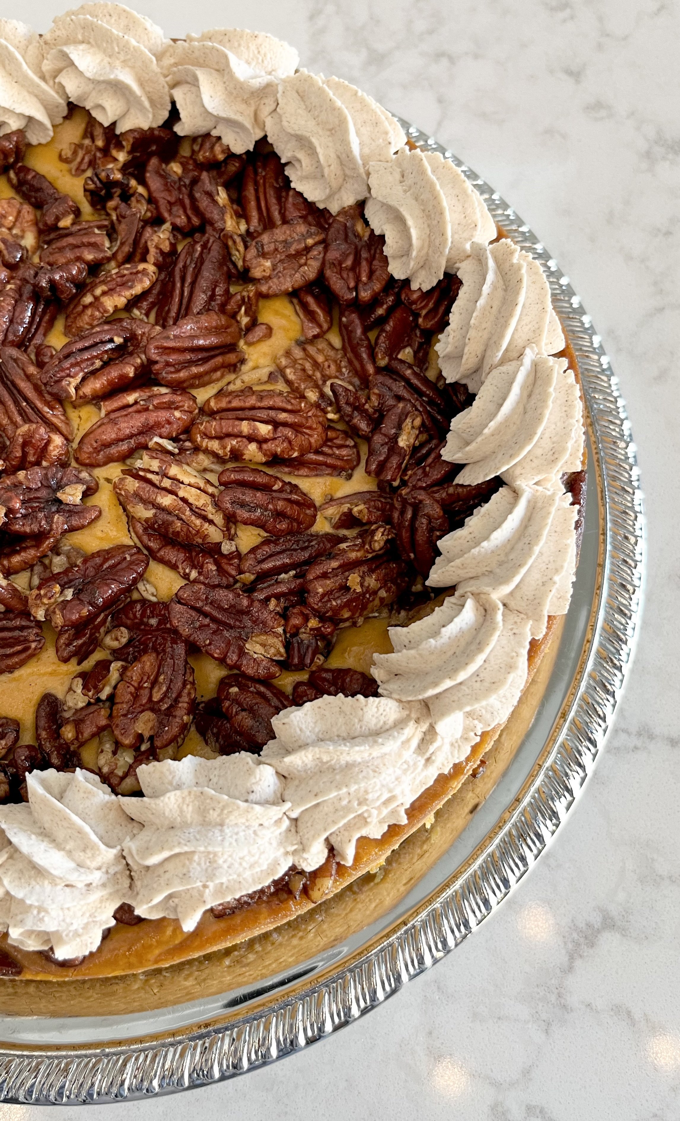 Pumpkin Pecan Tart