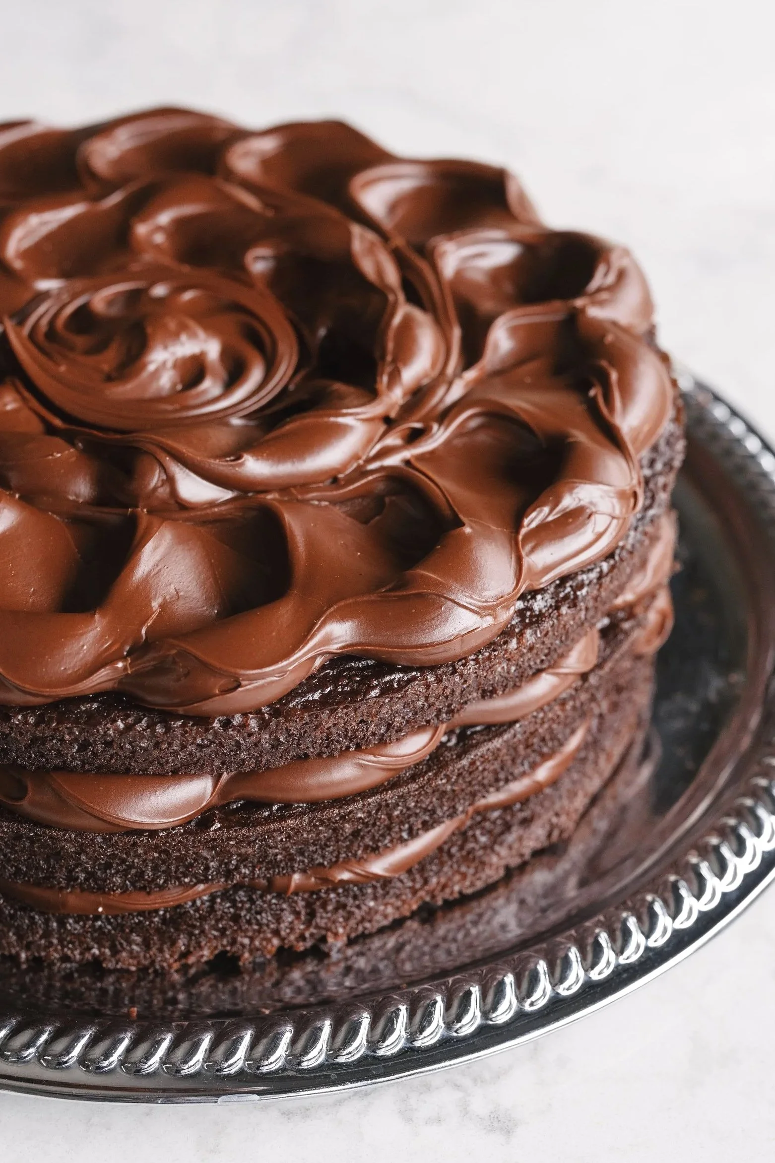 Chocolate Chocolate Cake