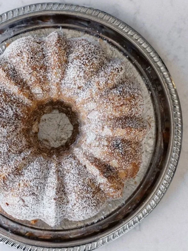 Toffee Almond Bundt Cake