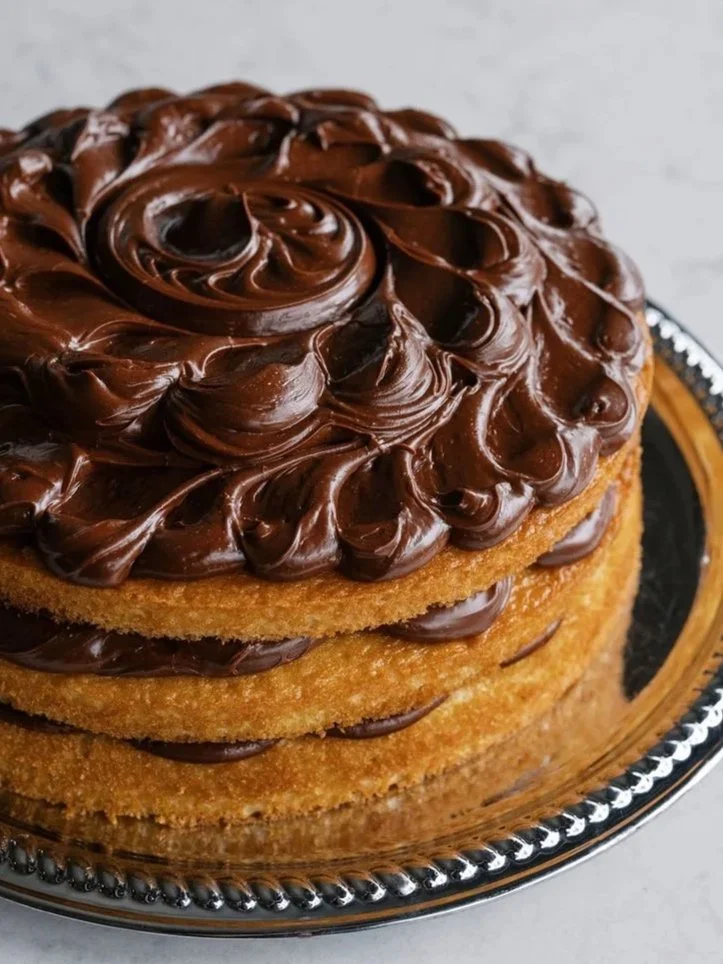 Vanilla Chocolate Cake