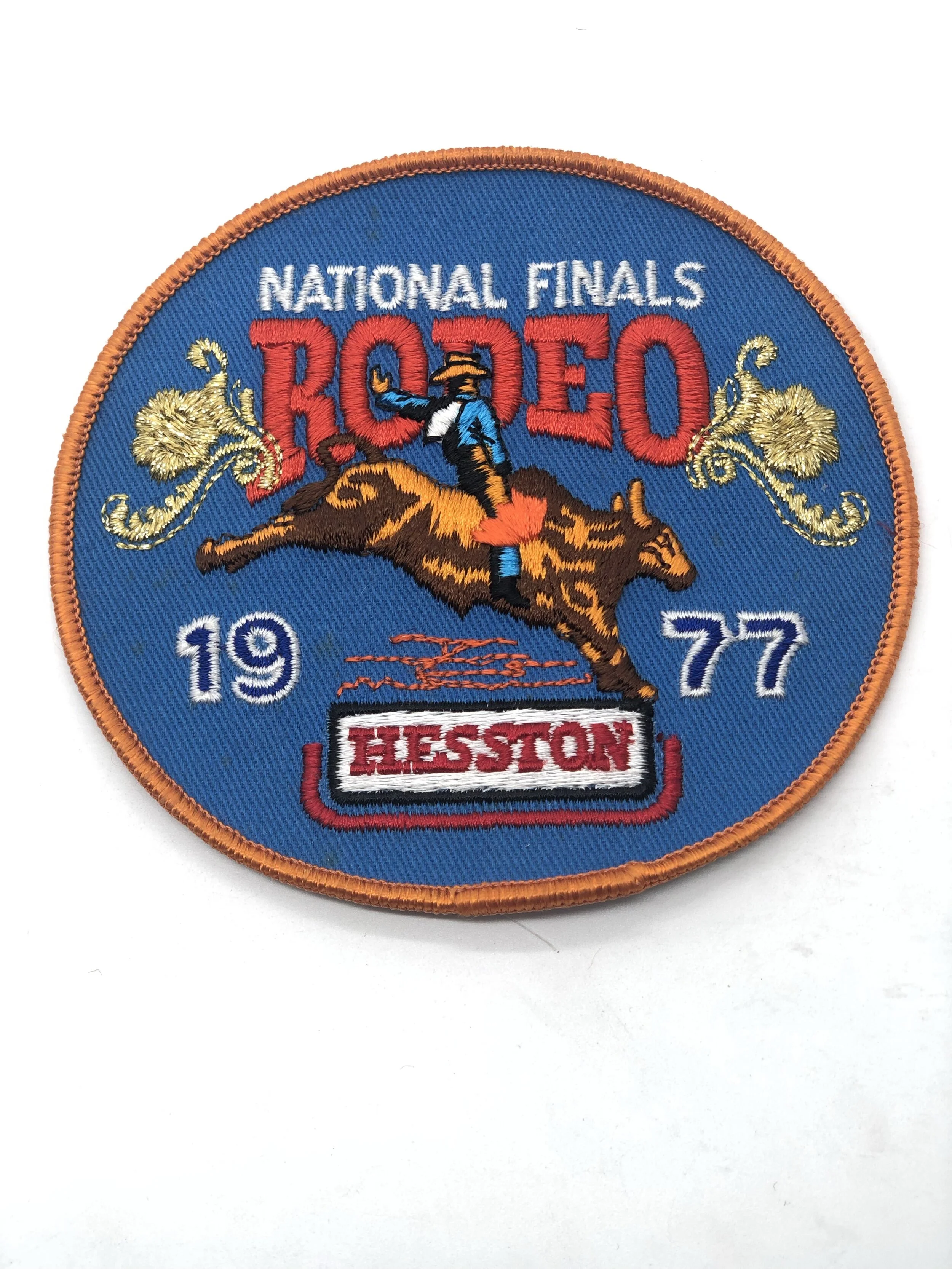 1977 Vintage Hesston Rodeo Patch