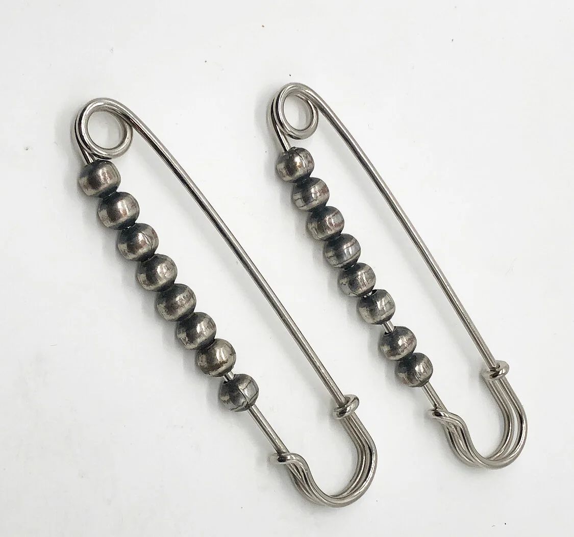 Navajo Pearl Purse Pin
