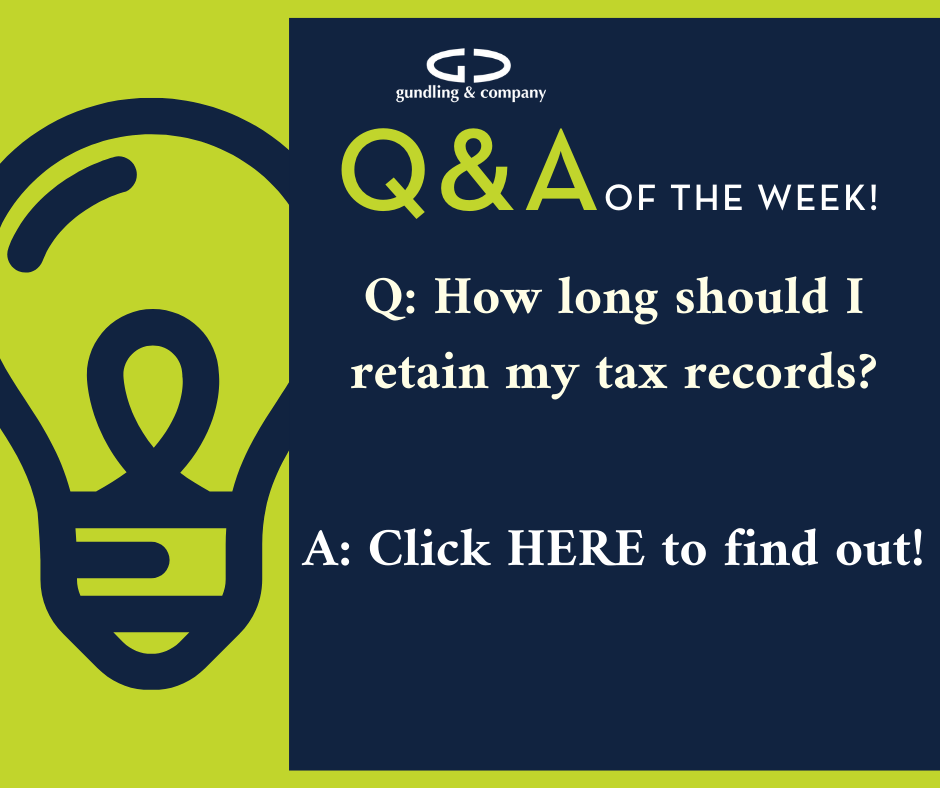 Q&amp;A of the Week November 11, 2020