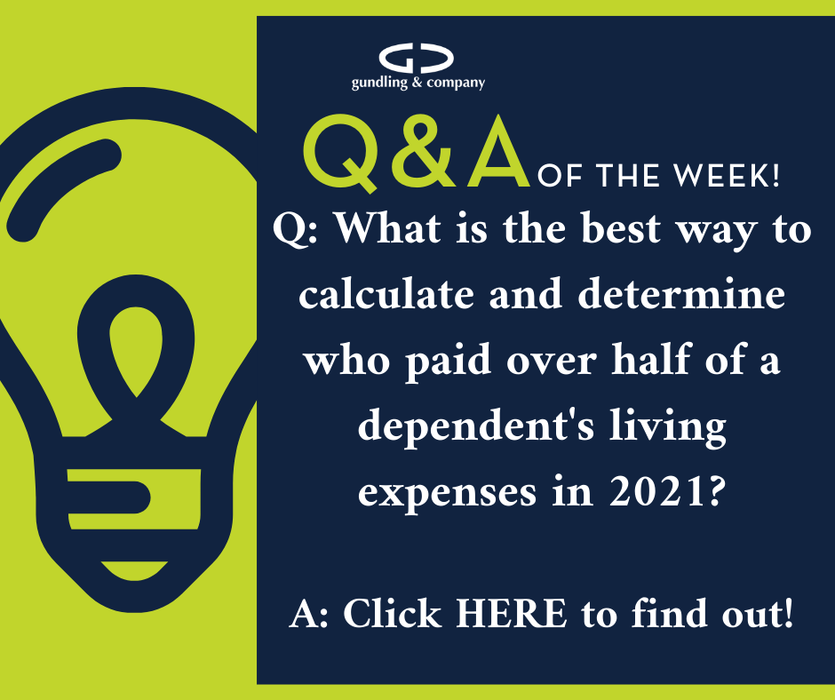 Q&amp;A of the Week February 10, 2021