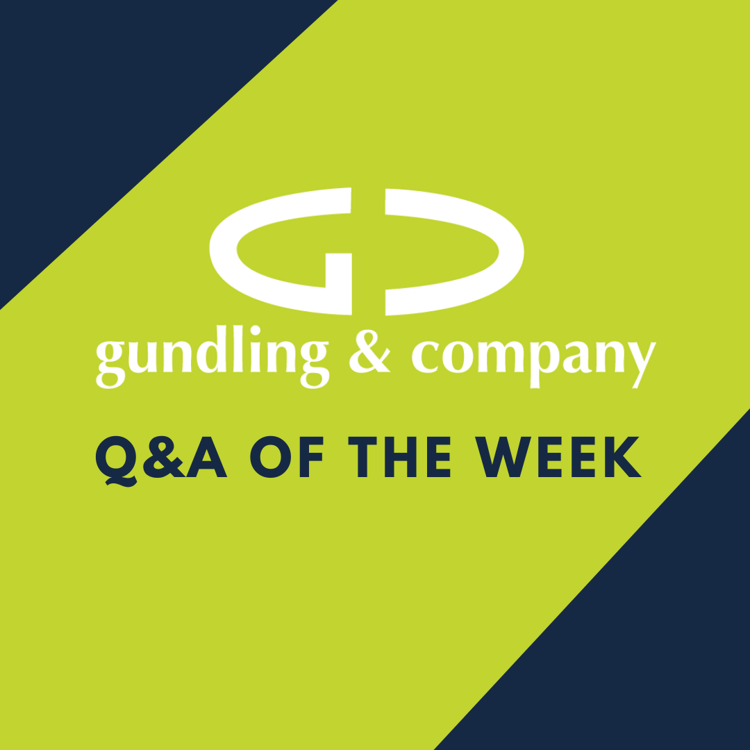 Q&amp;A of the Week May 5, 2021