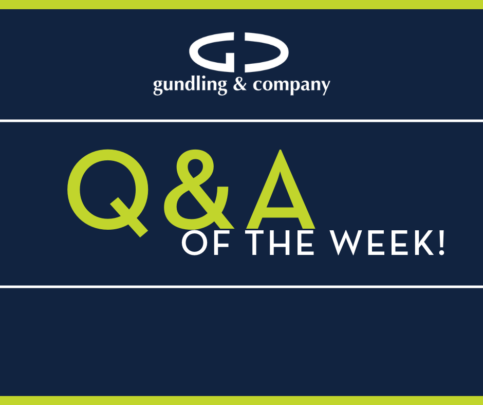 Q&amp;A of the Week July 28, 2021
